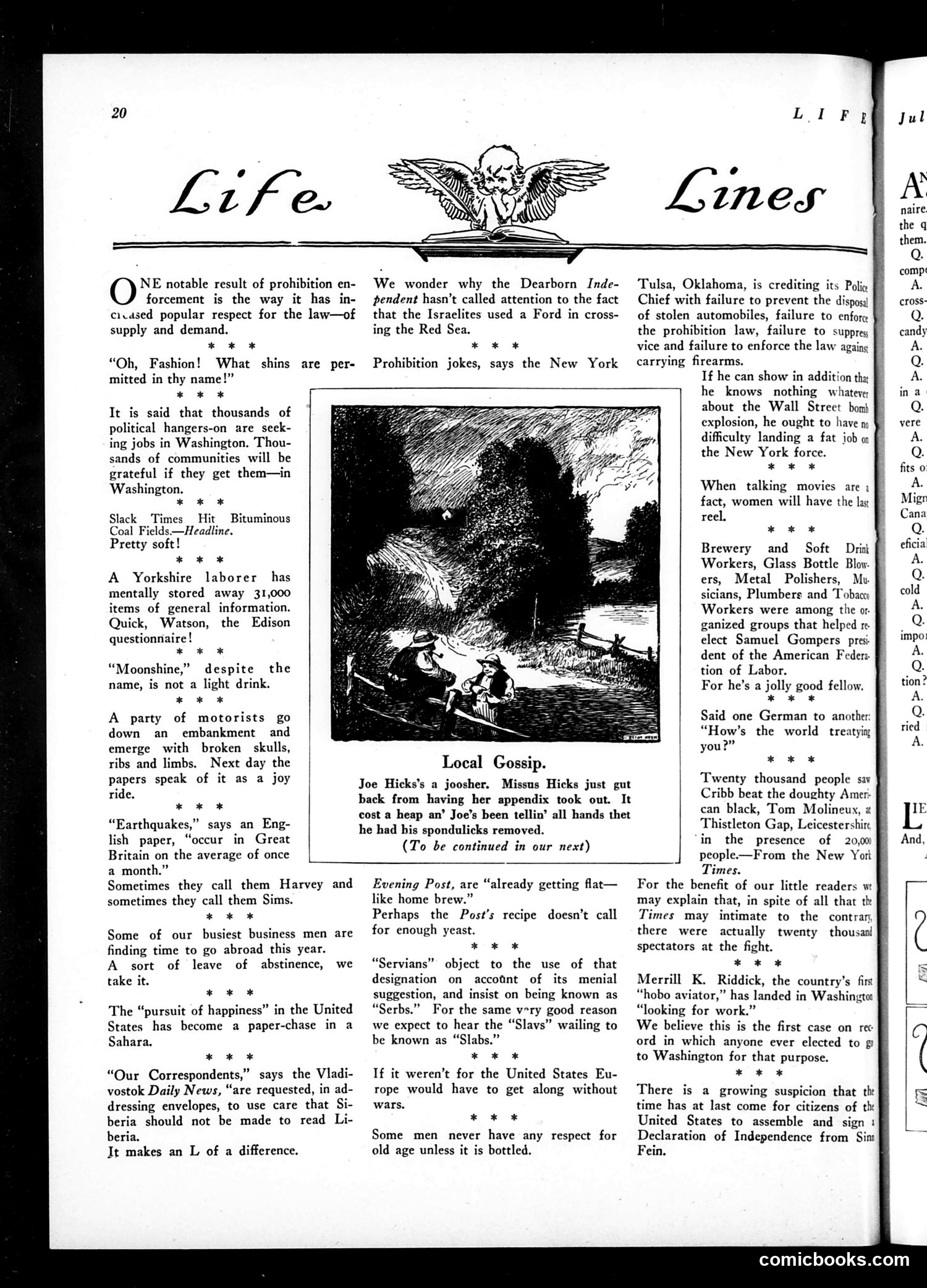 Life — July 21, 1921 — page 22 of 34