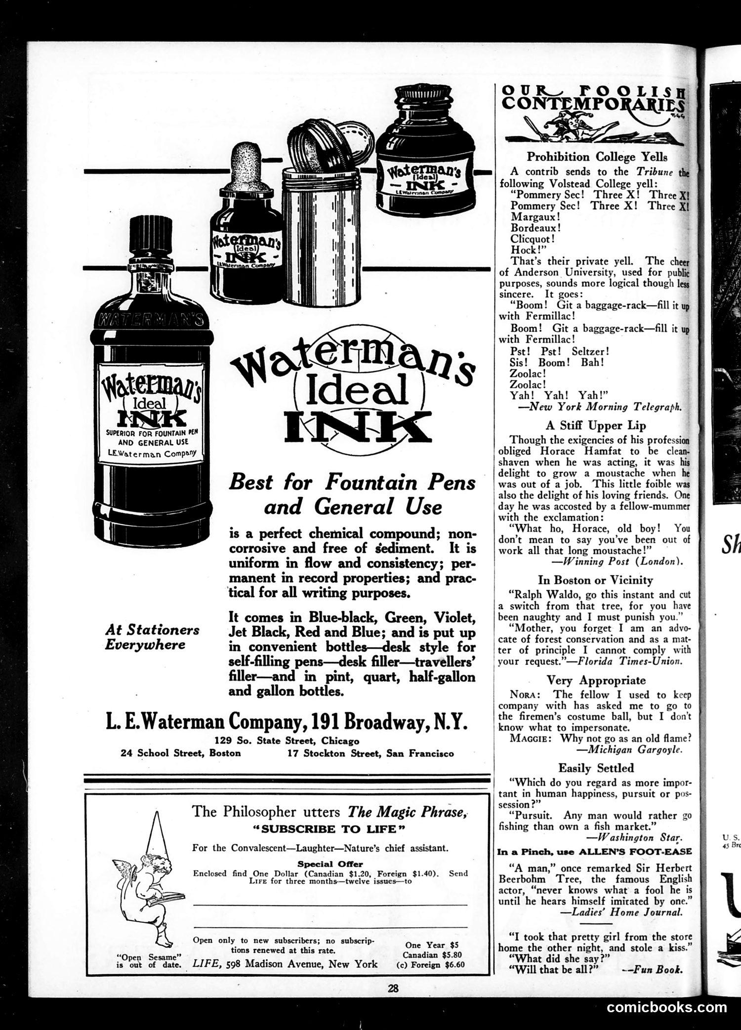 Life — July 21, 1921 — page 30 of 34