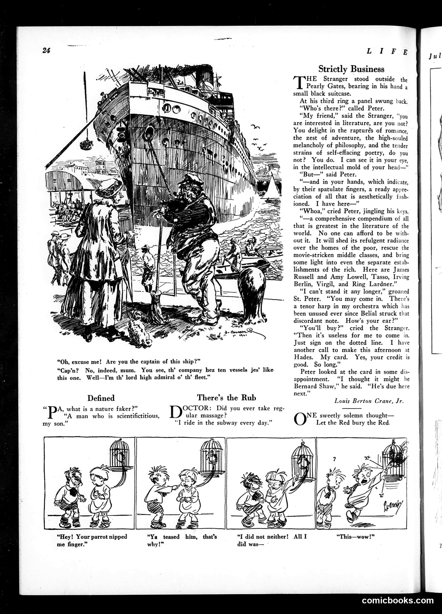 Life — July 28, 1921 — page 26 of 34