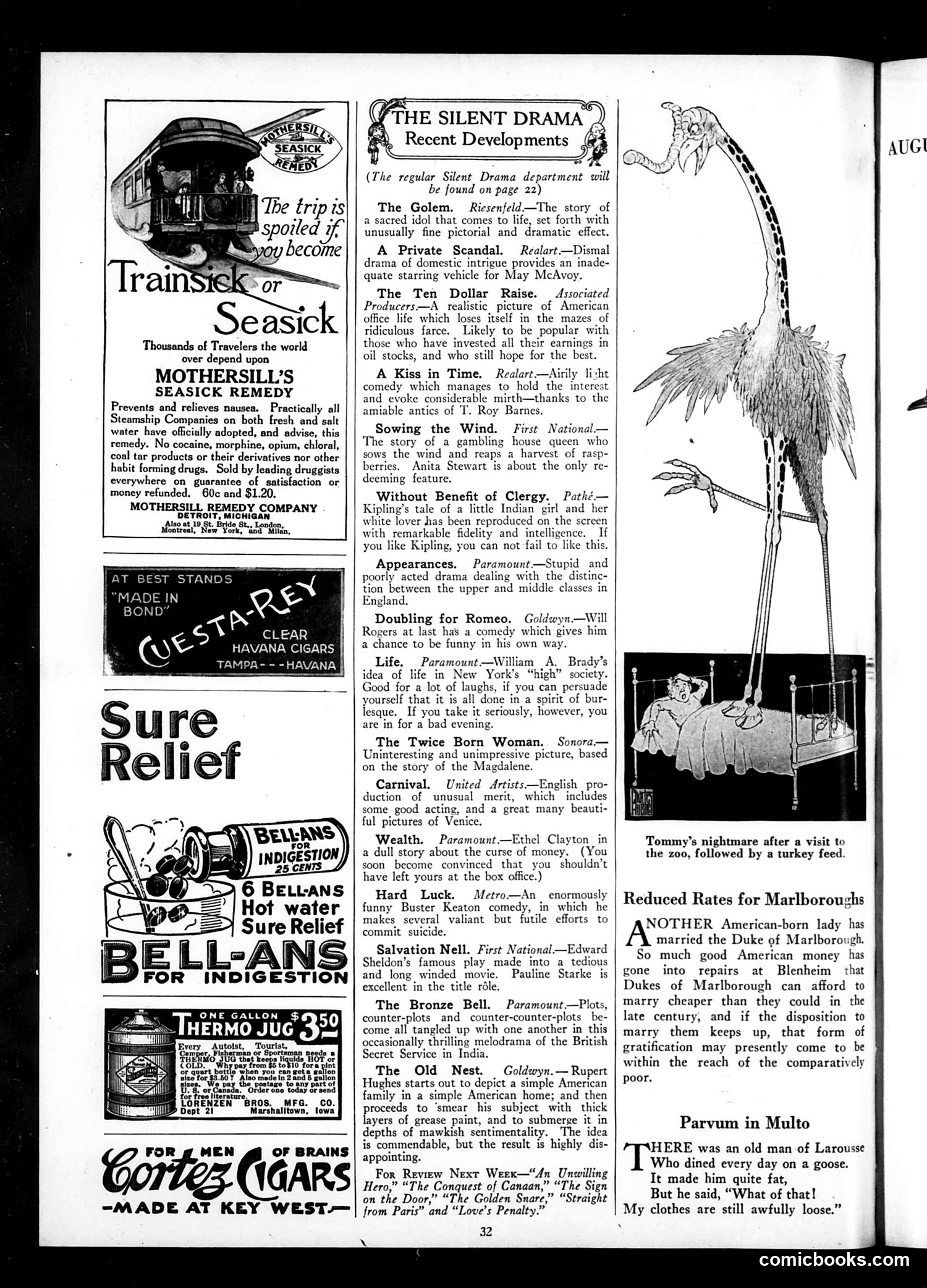 Life — July 28, 1921 — page 34 of 34