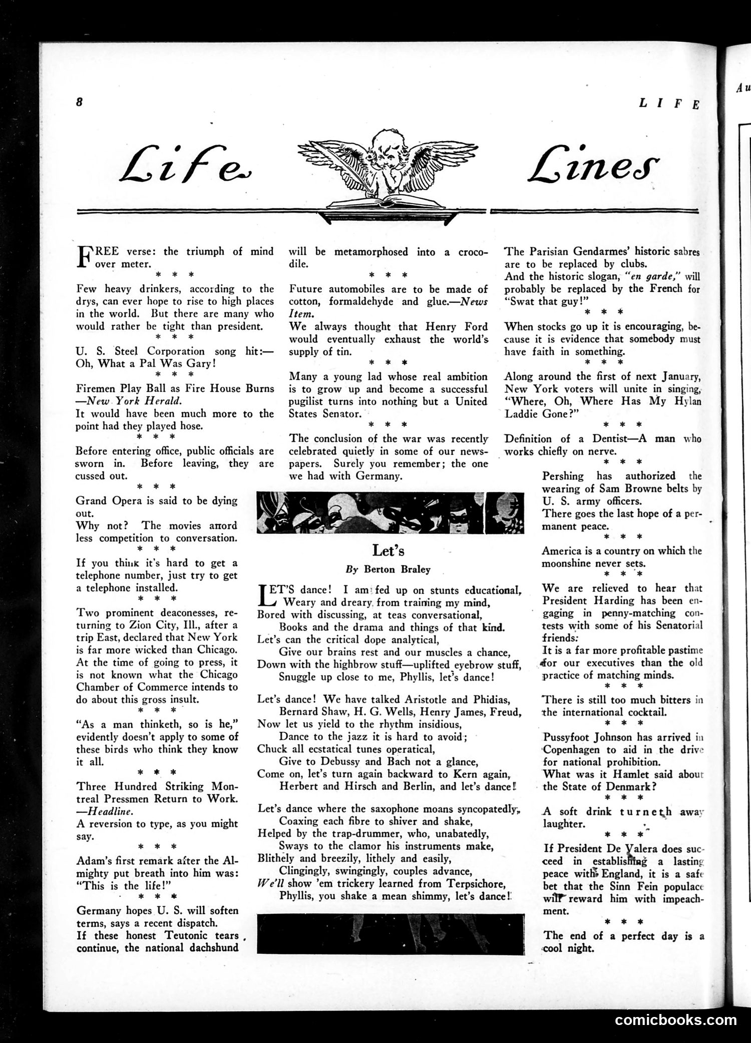 Life — August 4, 1921 — page 10 of 34