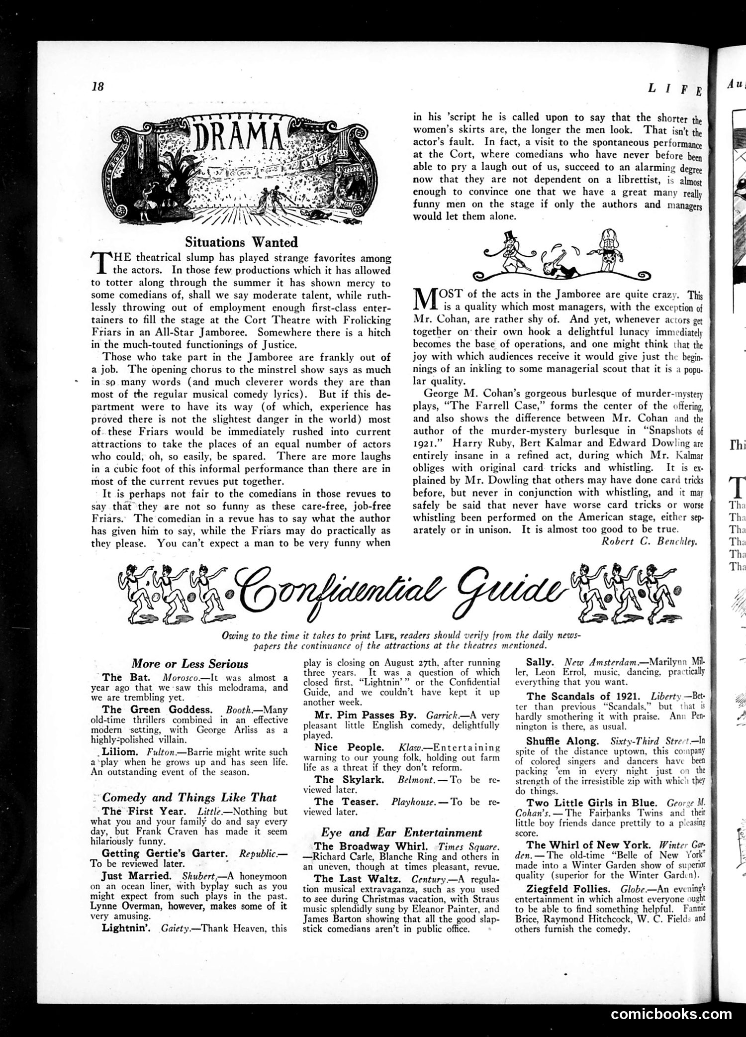 Life — August 4, 1921 — page 20 of 34