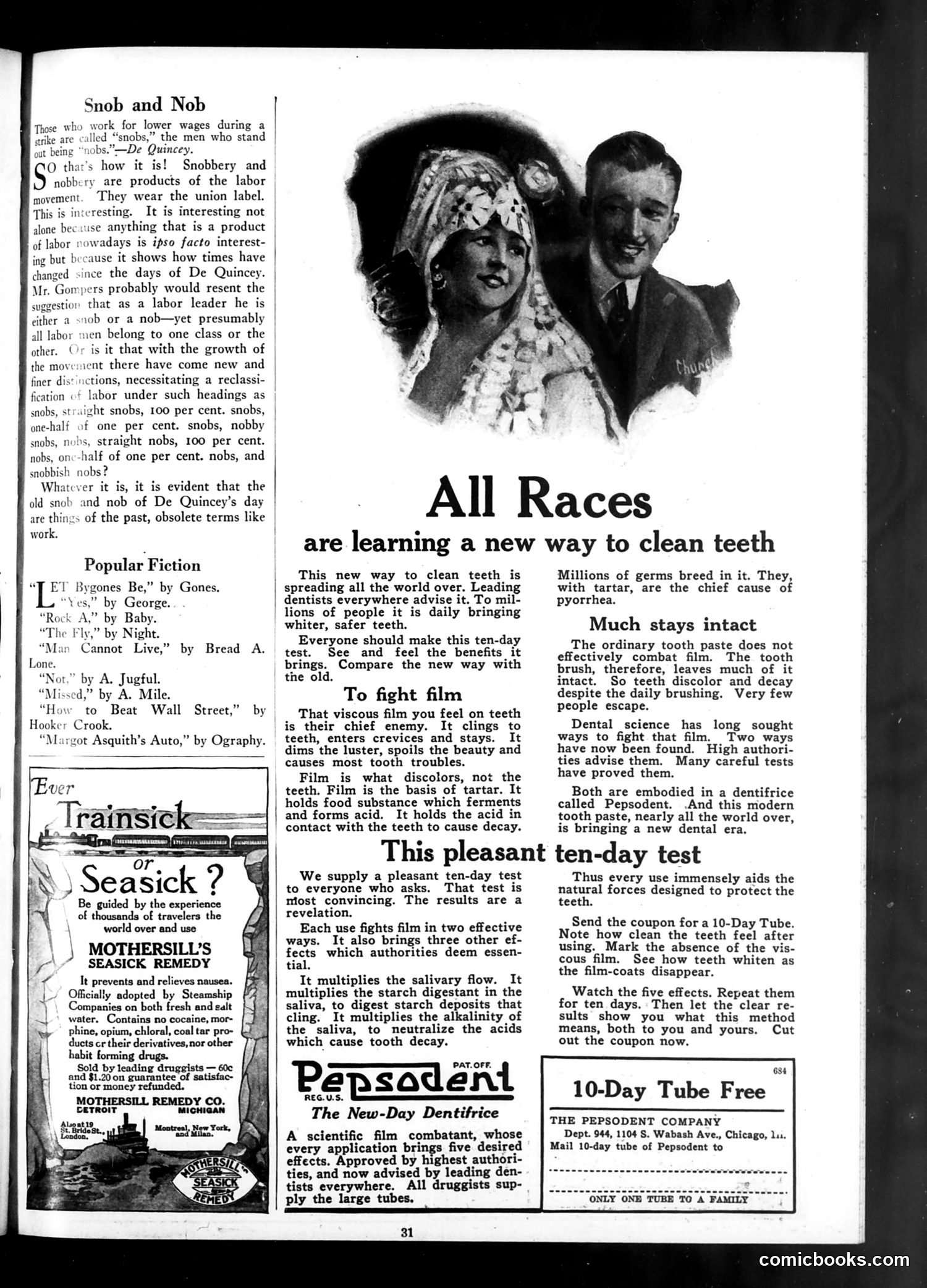 Life — August 4, 1921 — page 33 of 34