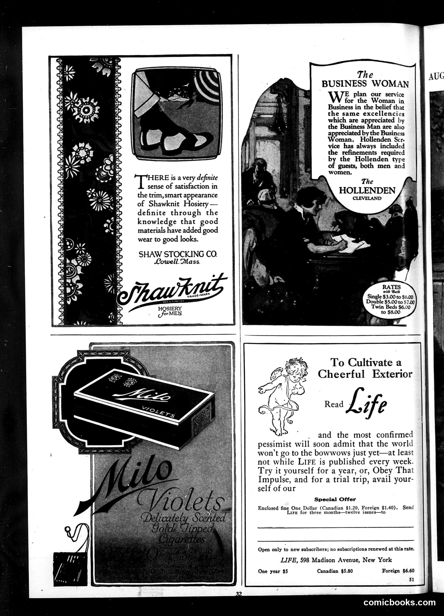 Life — August 4, 1921 — page 34 of 34