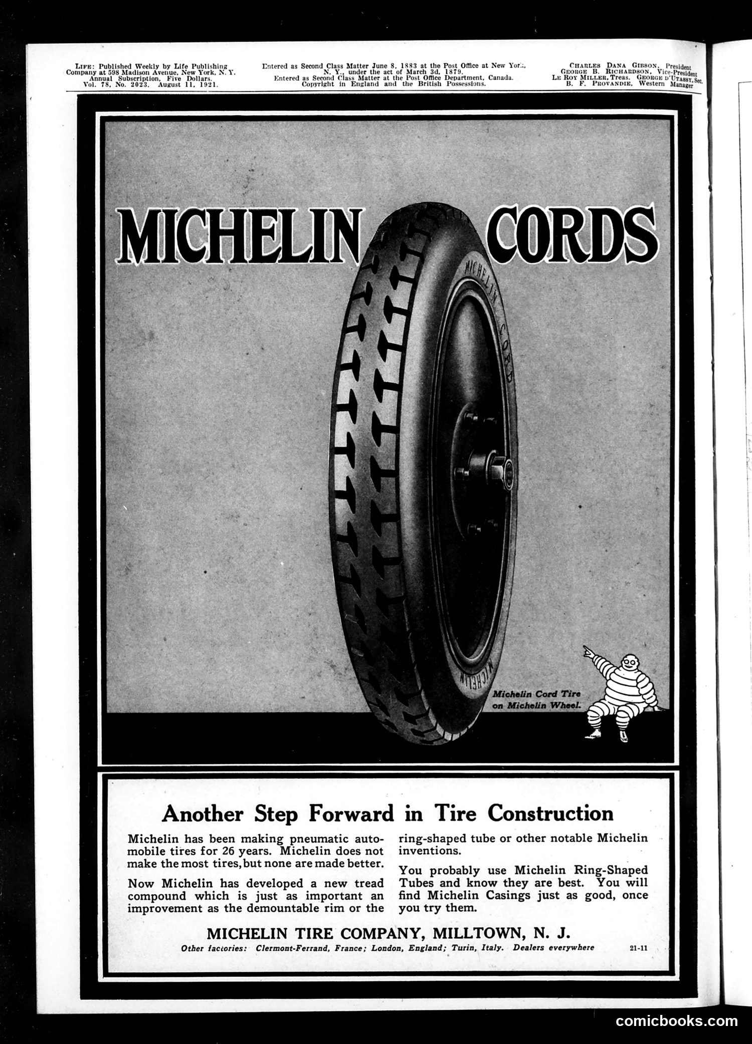 Life — August 11, 1921 — page 2 of 40