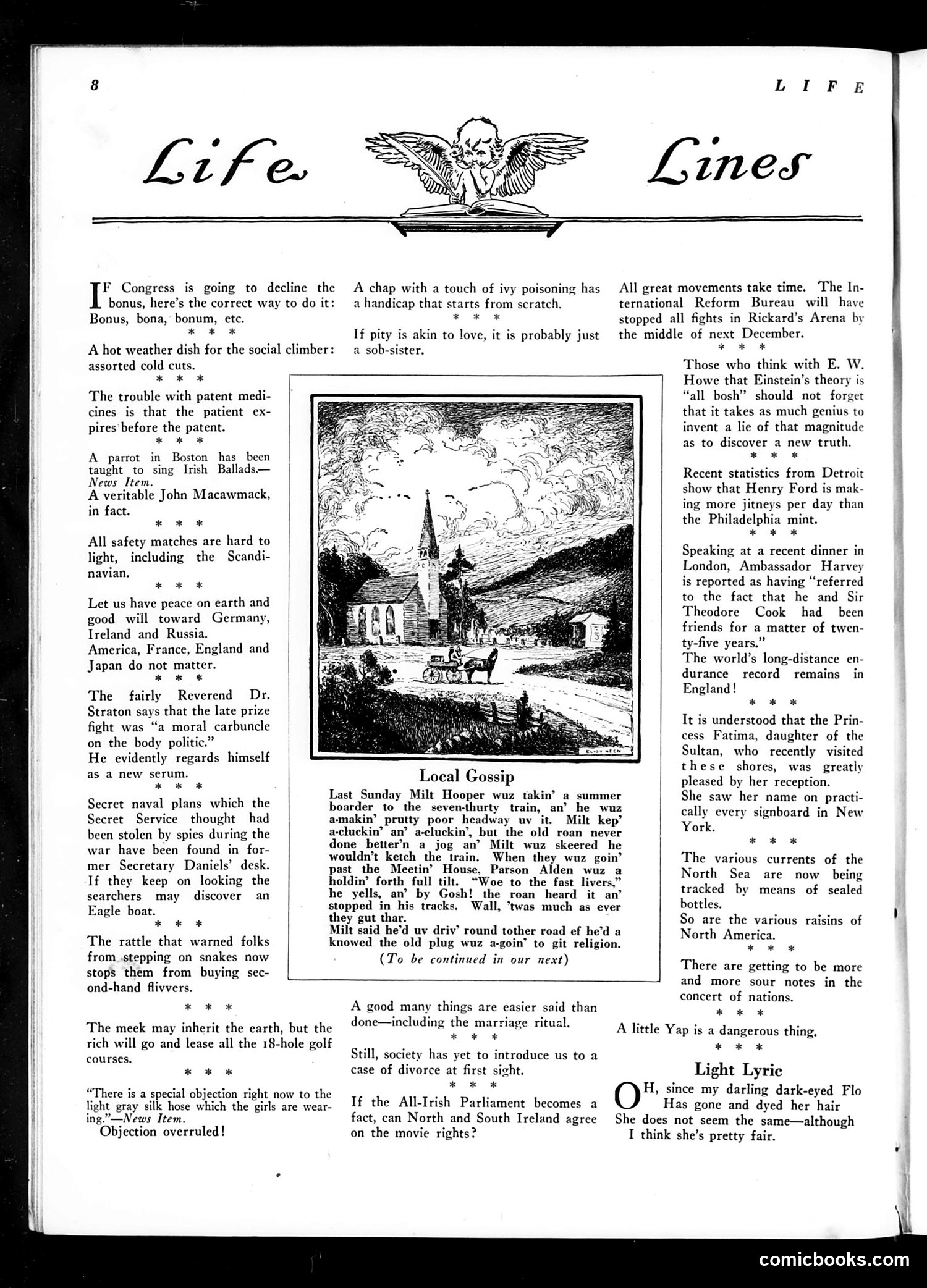 Life — August 11, 1921 — page 10 of 40