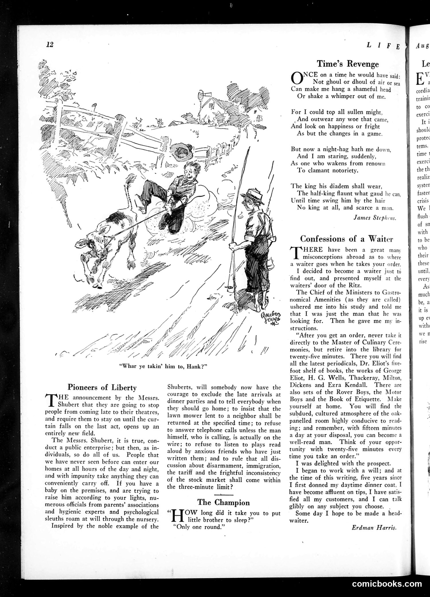 Life — August 18, 1921 — page 14 of 35