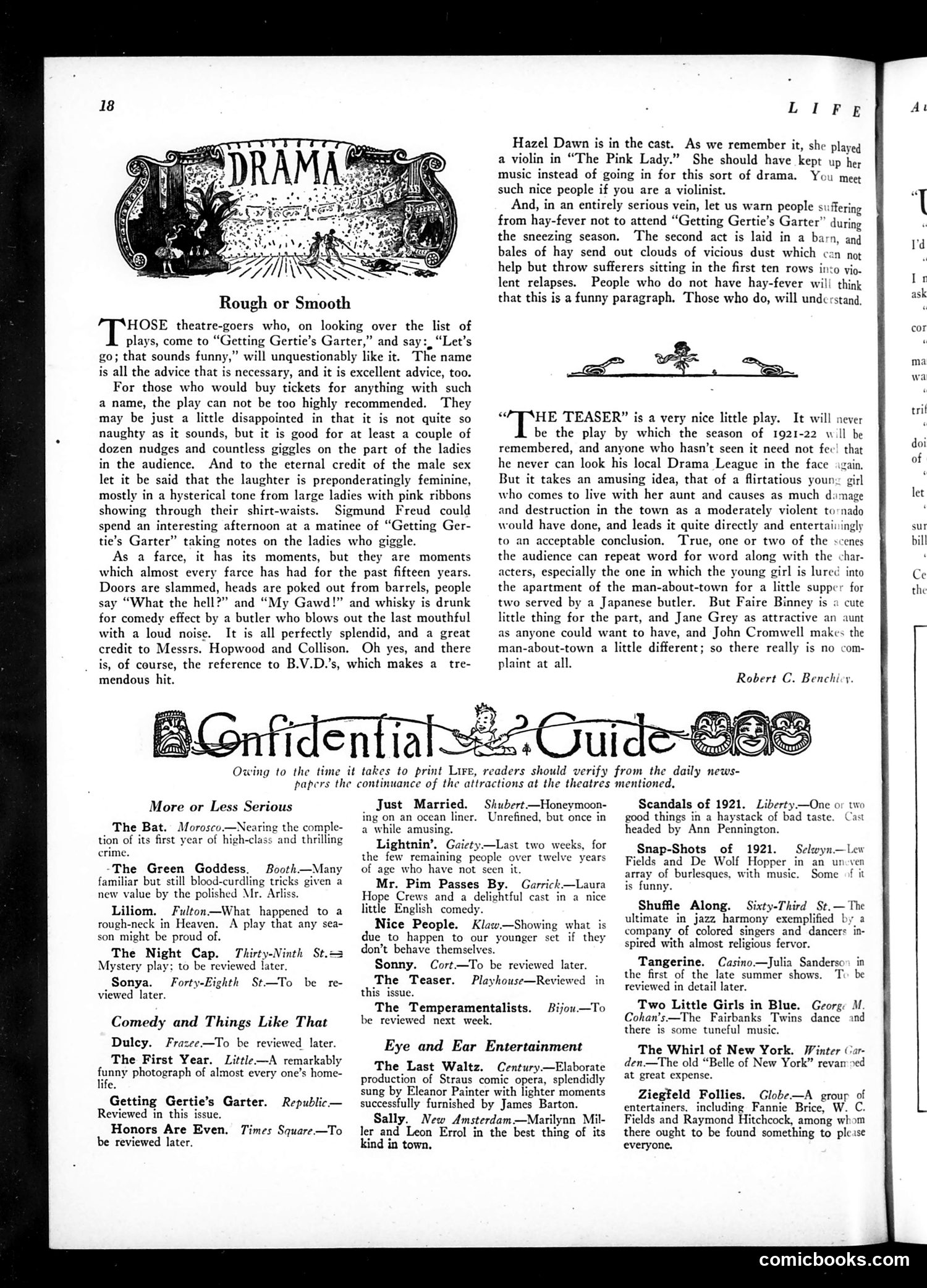 Life — August 18, 1921 — page 20 of 35