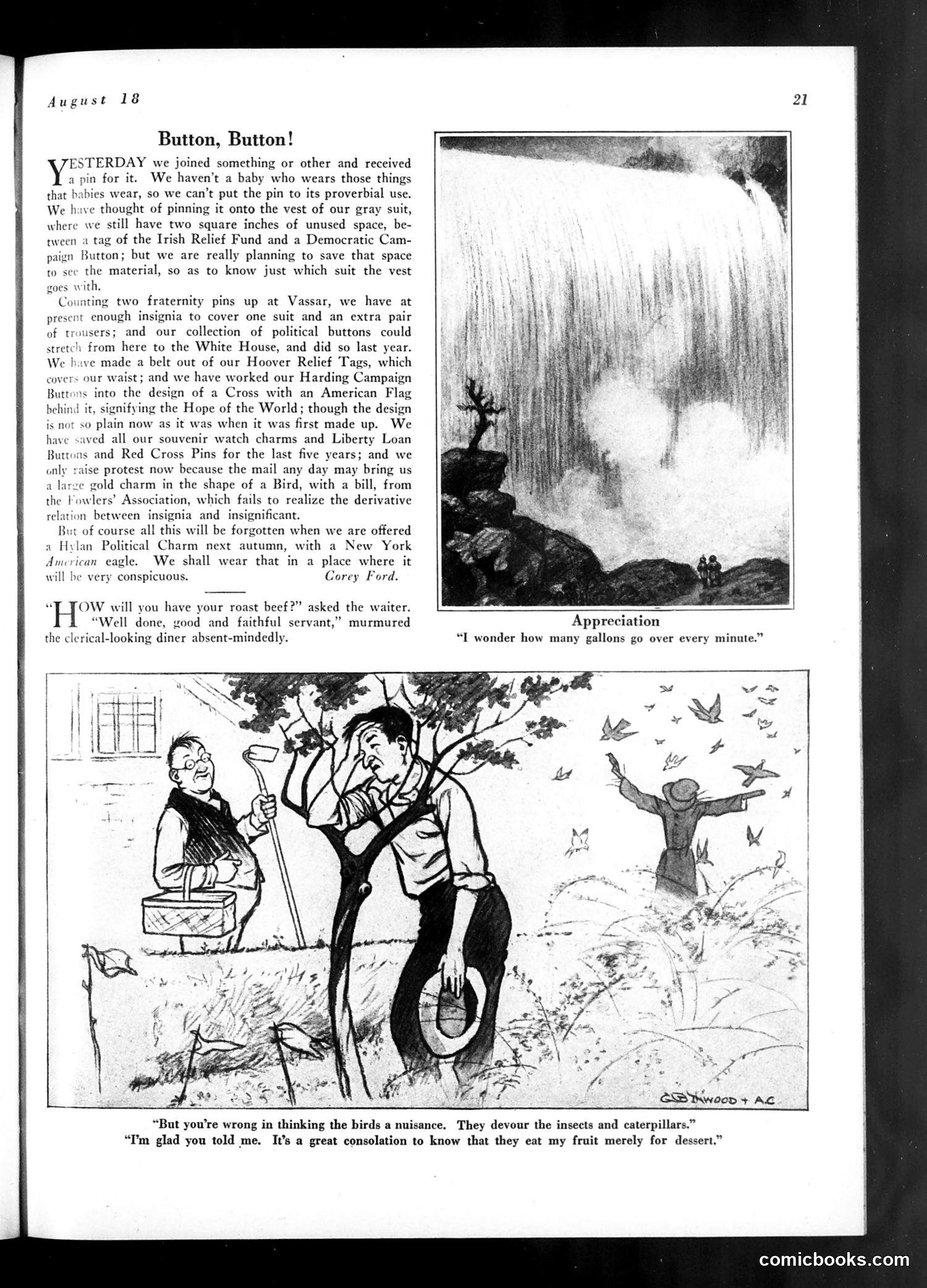 Life — August 18, 1921 — page 23 of 35