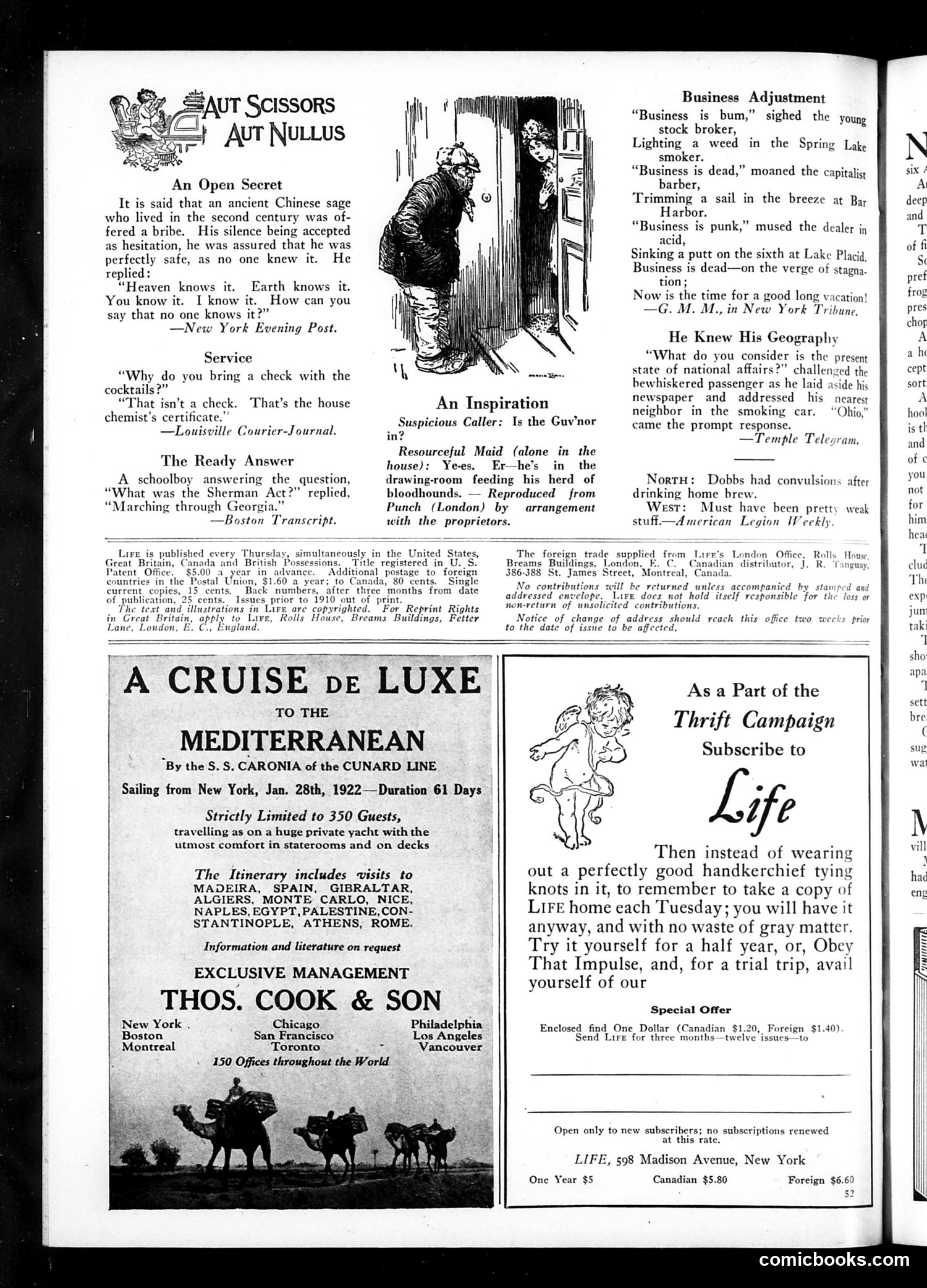 Life — August 18, 1921 — page 30 of 35