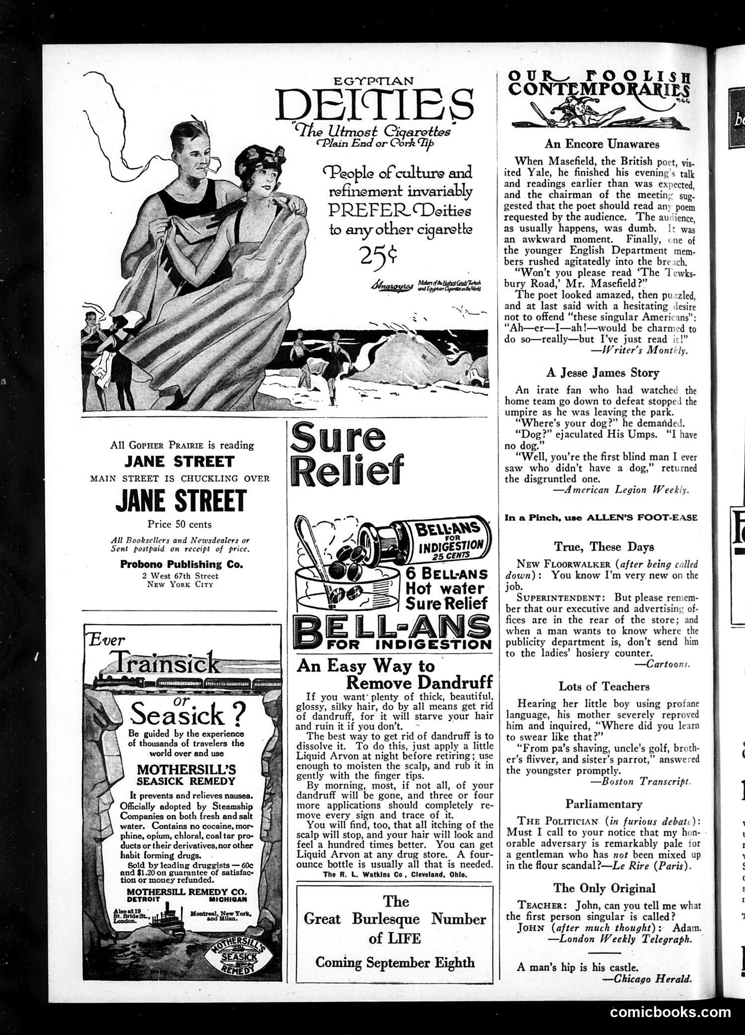 Life — August 18, 1921 — page 32 of 35