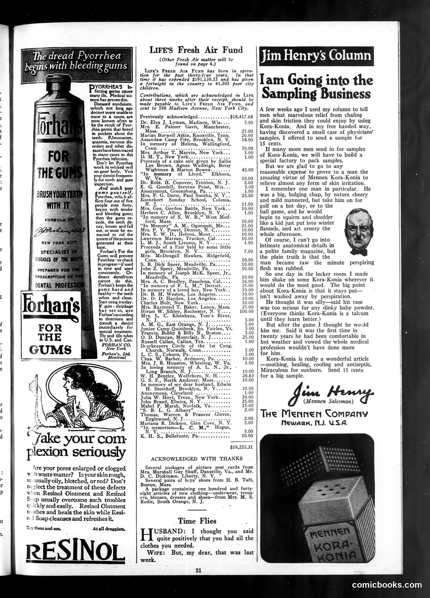 Life — August 18, 1921 — page 33 of 35