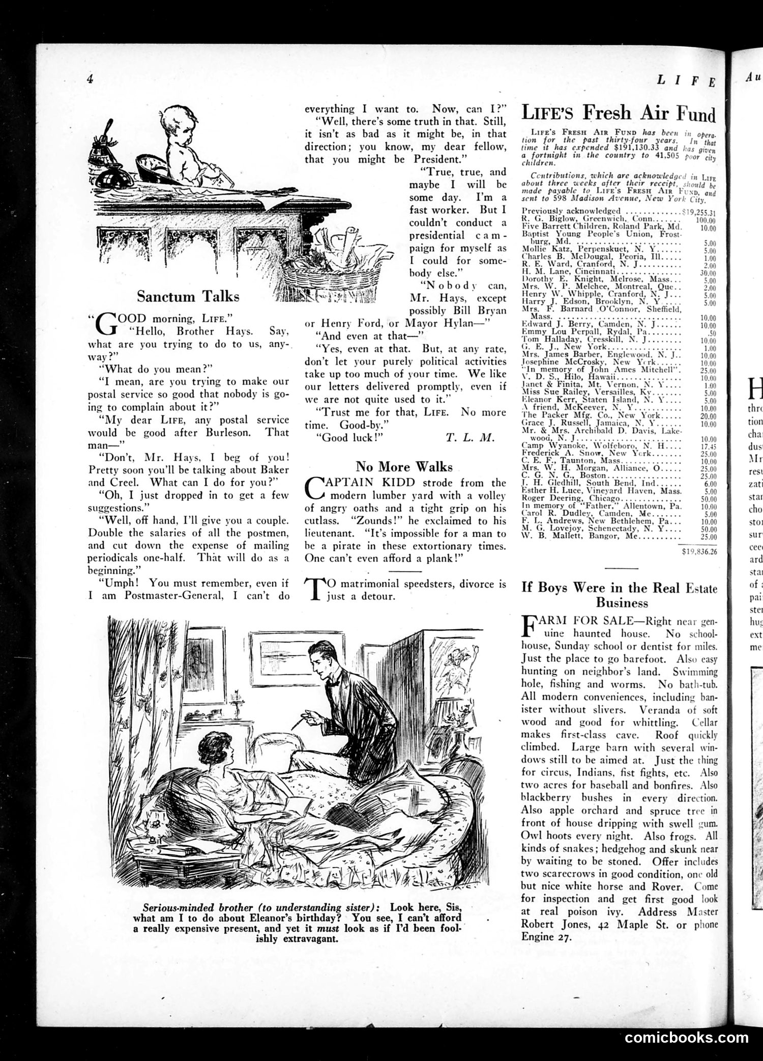 Life — August 25, 1921 — page 6 of 34