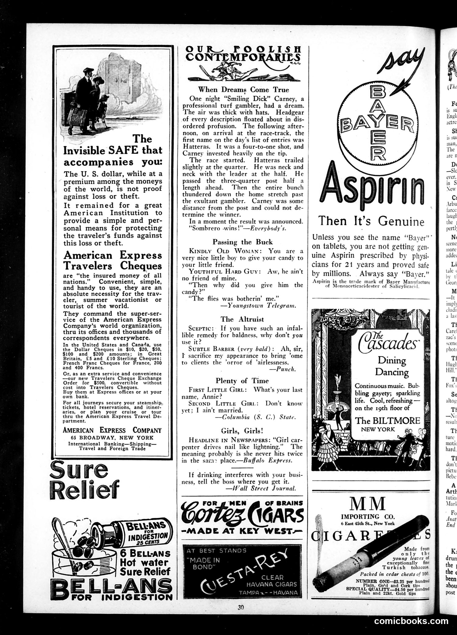 Life — August 25, 1921 — page 32 of 34