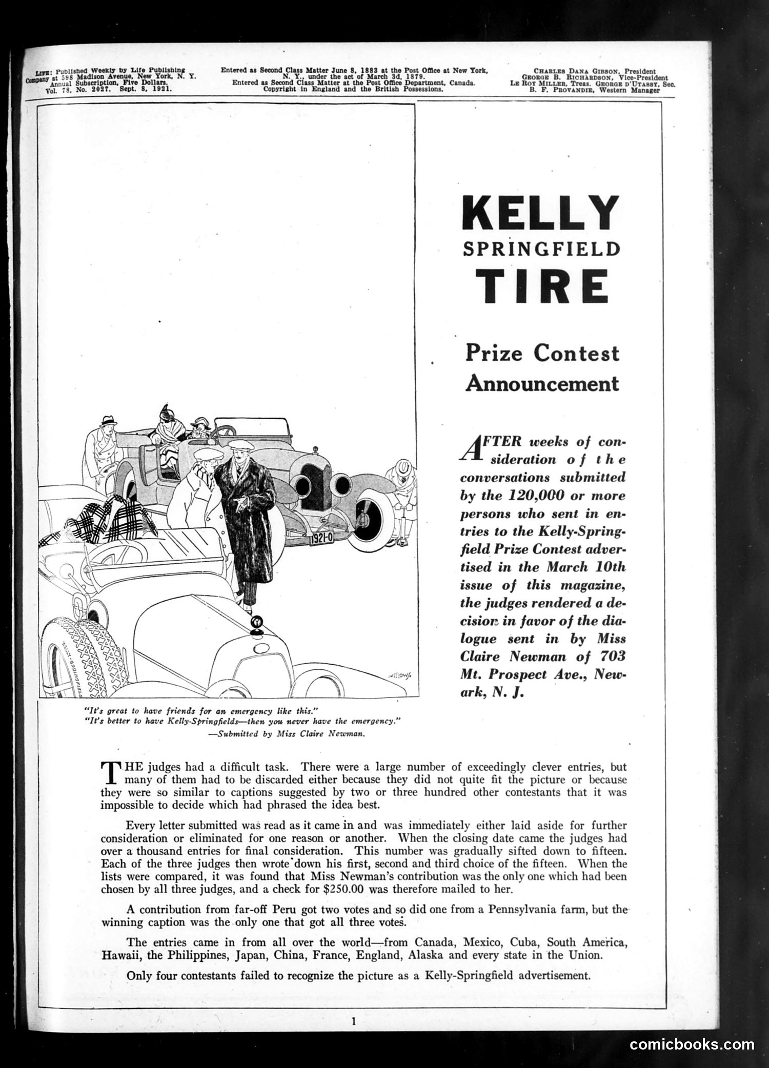 Life — September 8, 1921 — page 5 of 36