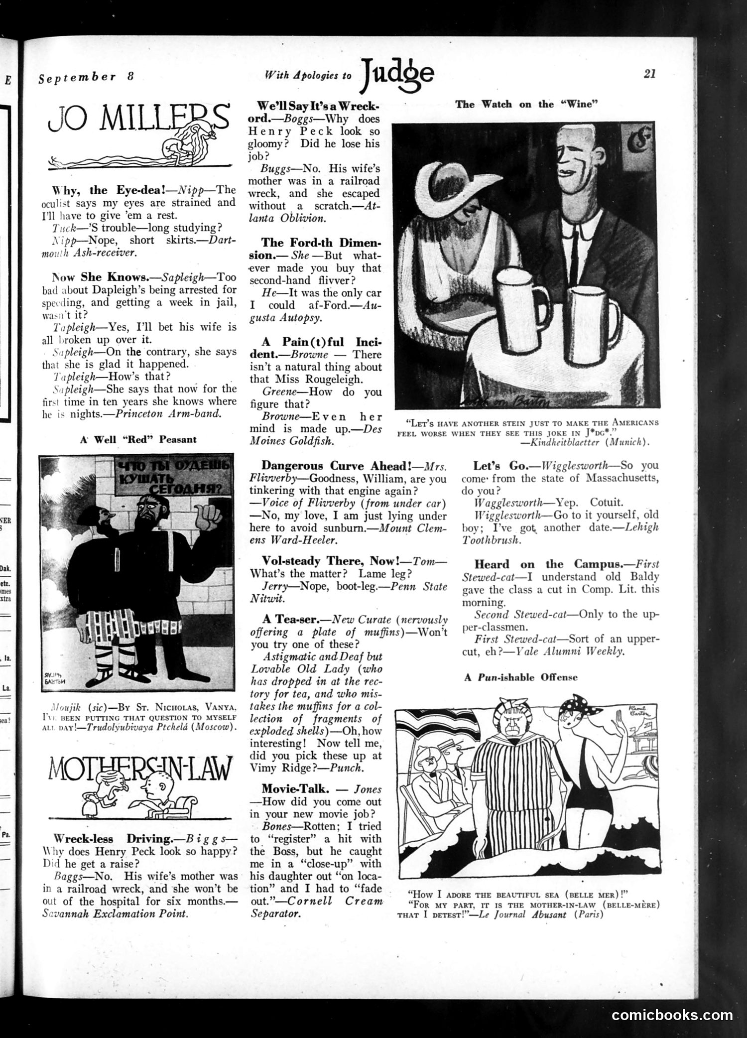Life — September 8, 1921 — page 25 of 36