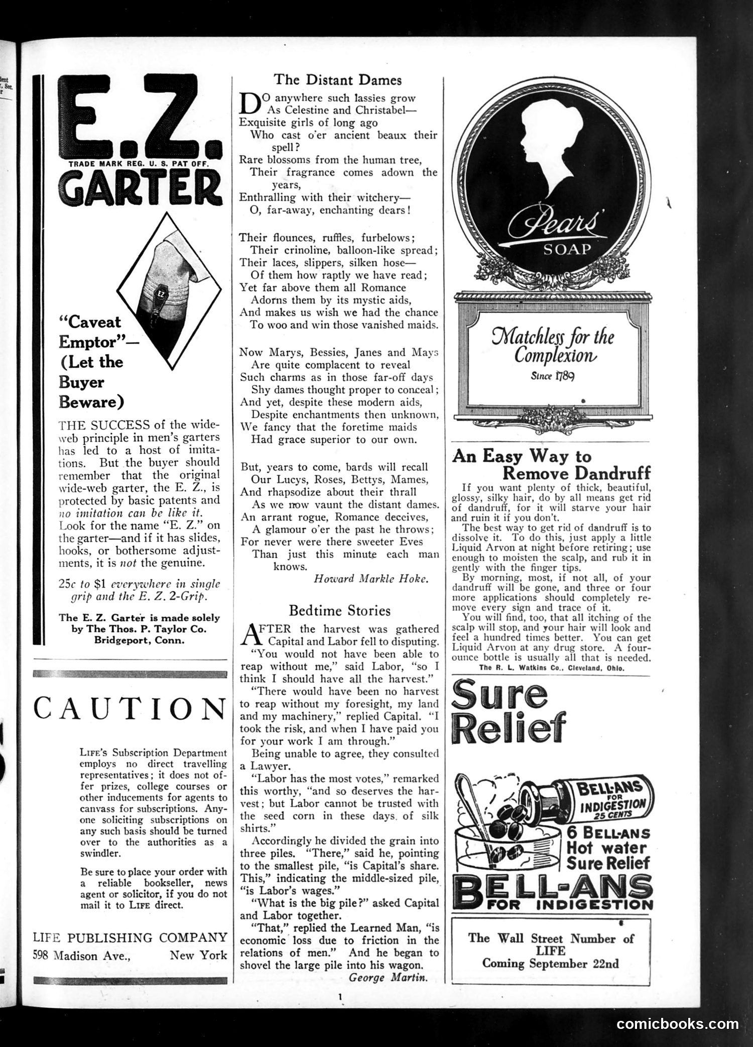 Life — September 15, 1921 — page 3 of 34