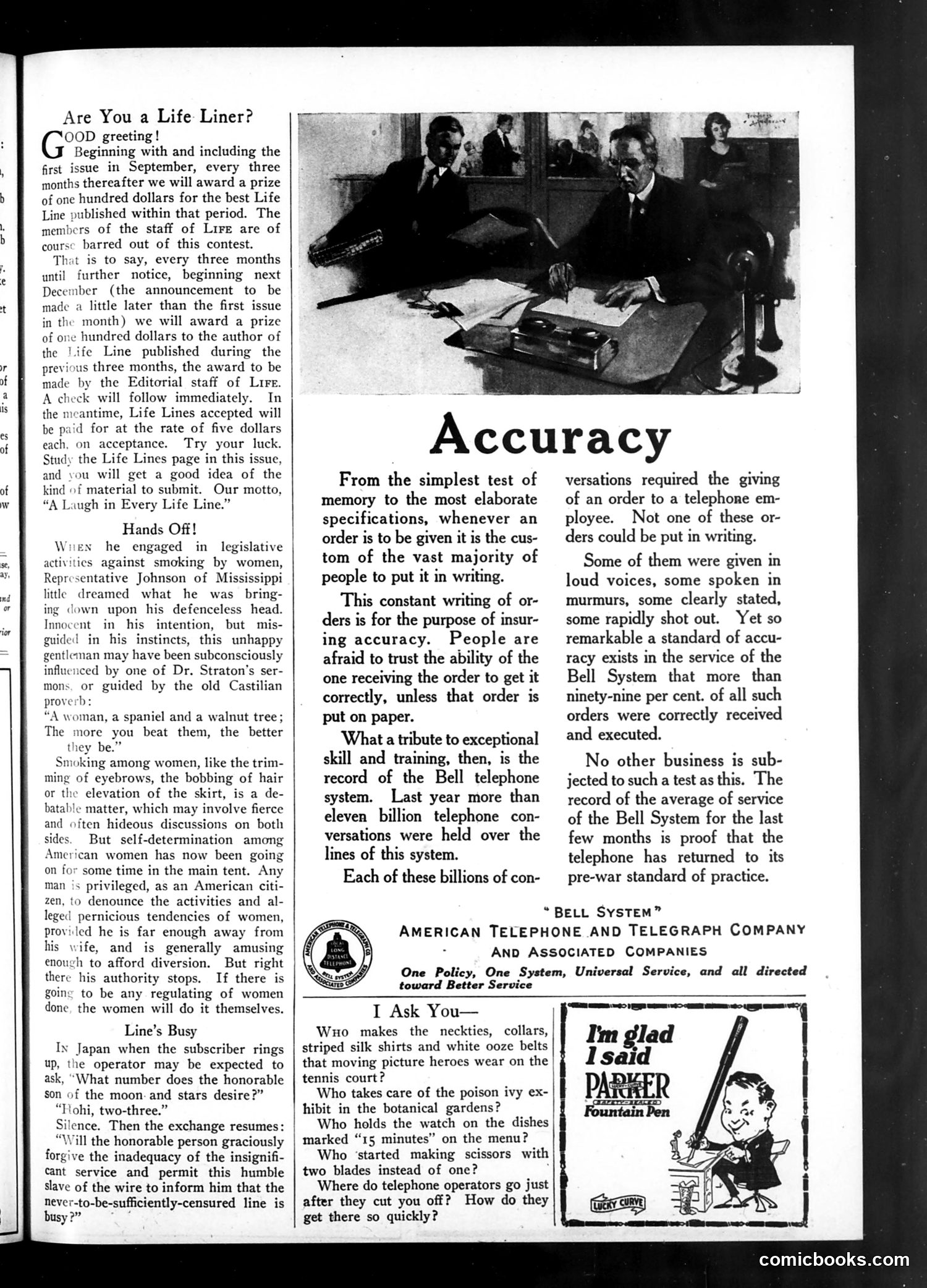 Life — September 15, 1921 — page 31 of 34