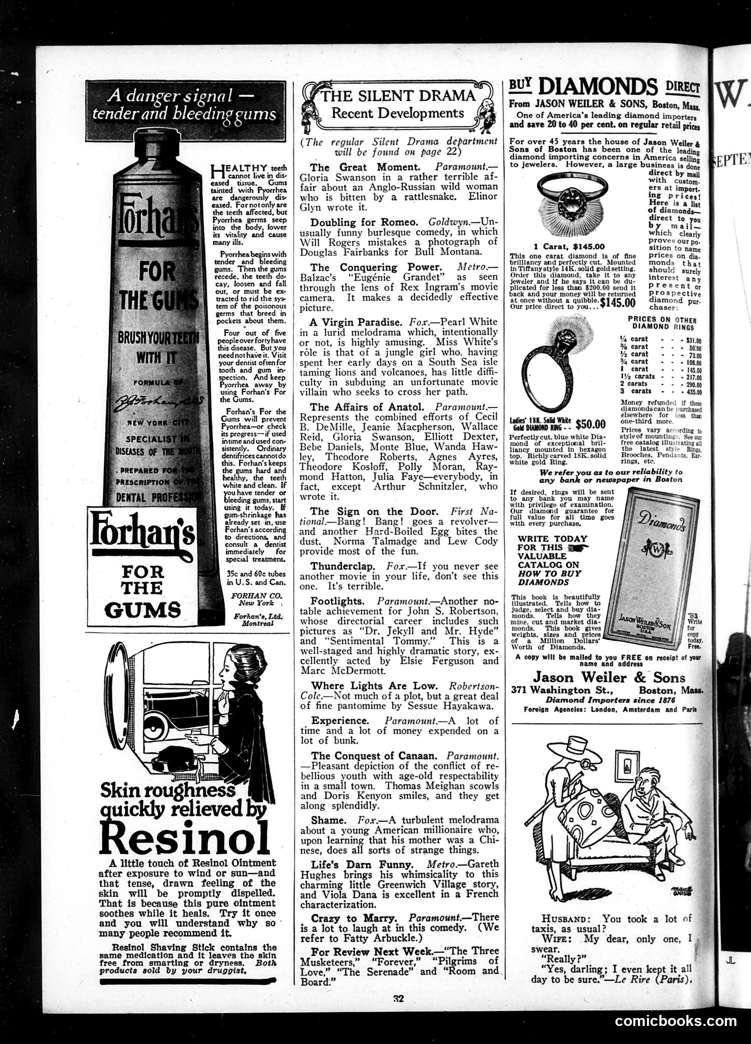 Life — September 15, 1921 — page 34 of 34
