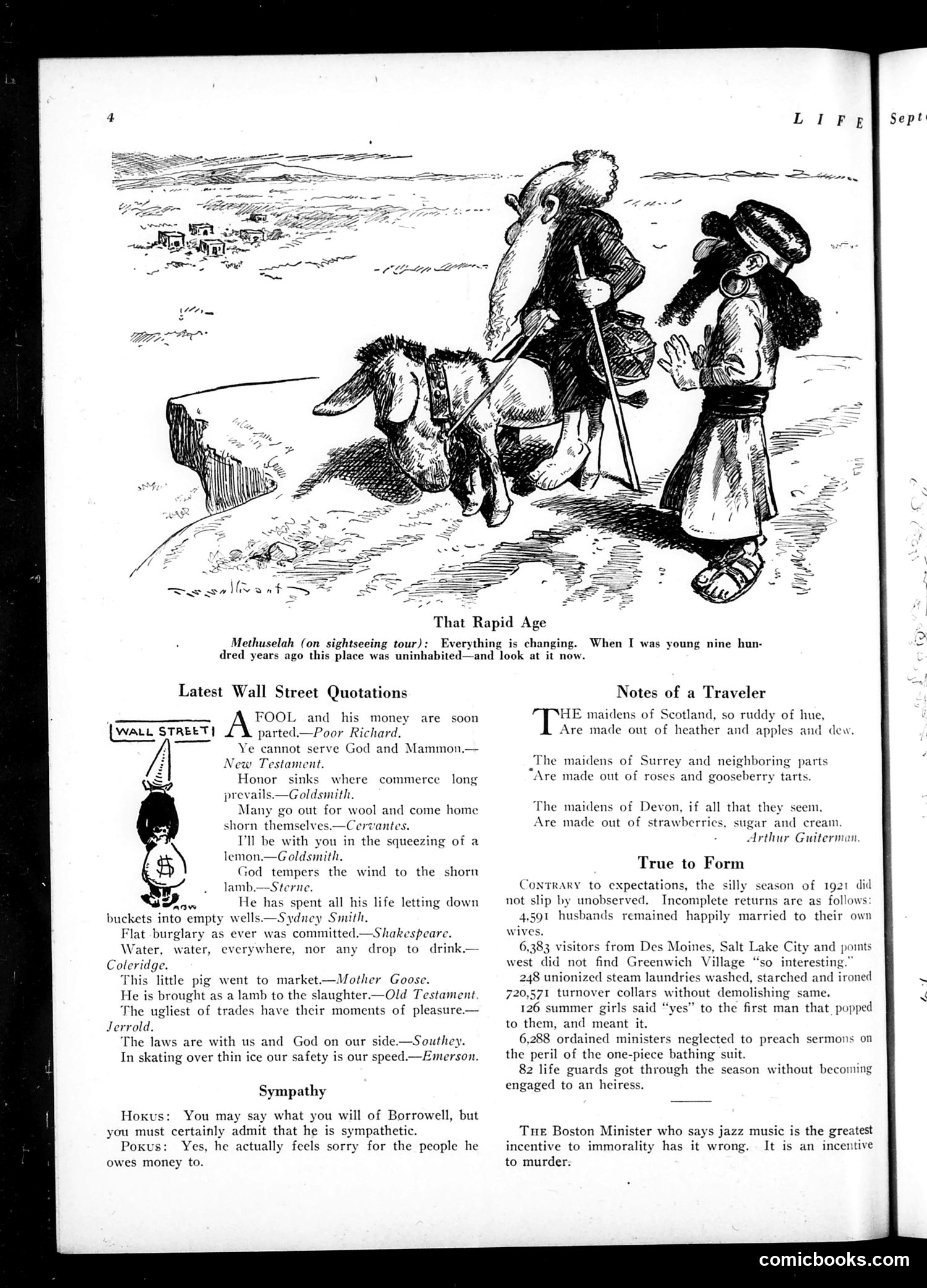Life — September 22, 1921 — page 6 of 34