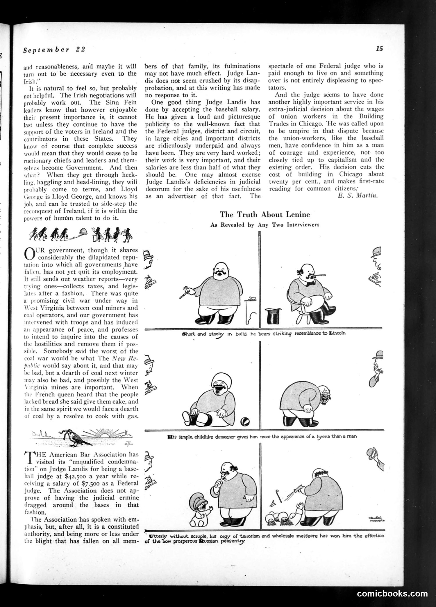Life — September 22, 1921 — page 17 of 34