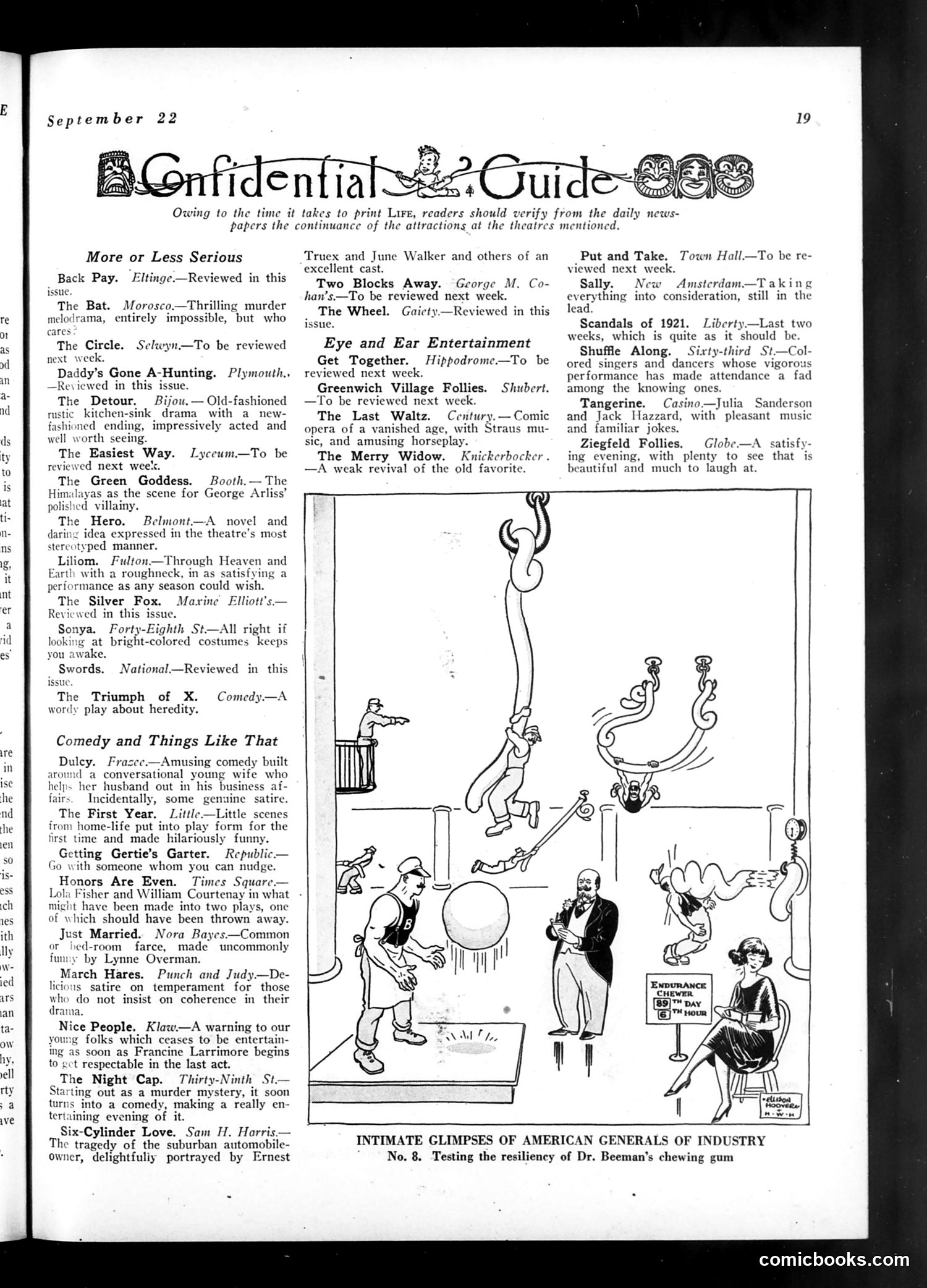 Life — September 22, 1921 — page 21 of 34