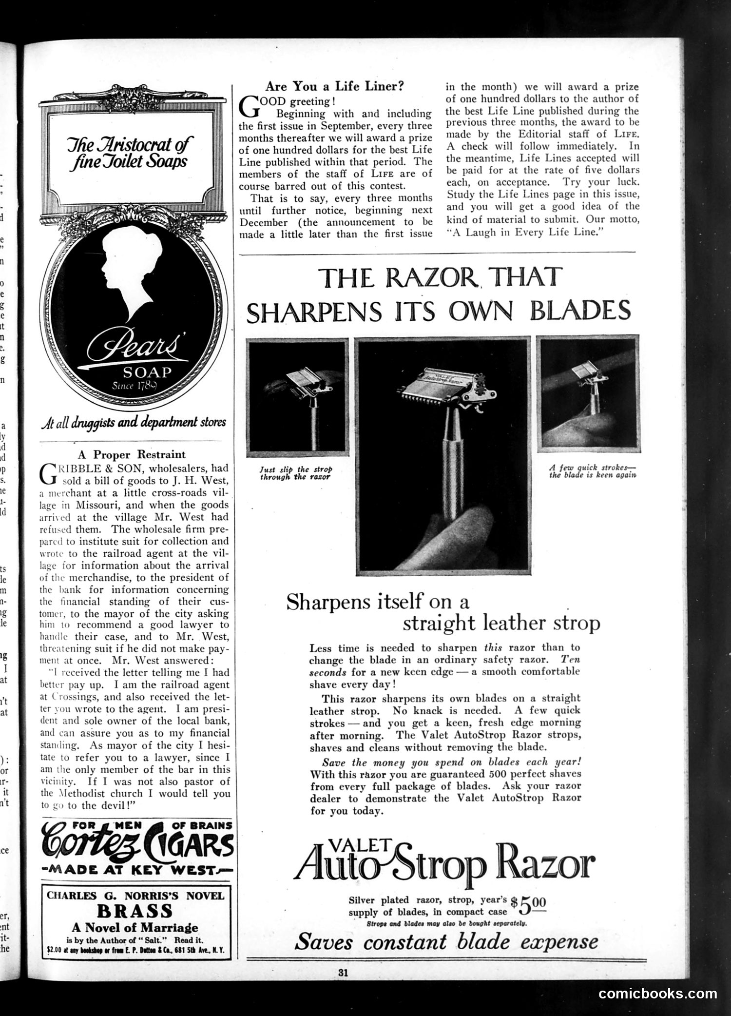 Life — September 22, 1921 — page 33 of 34