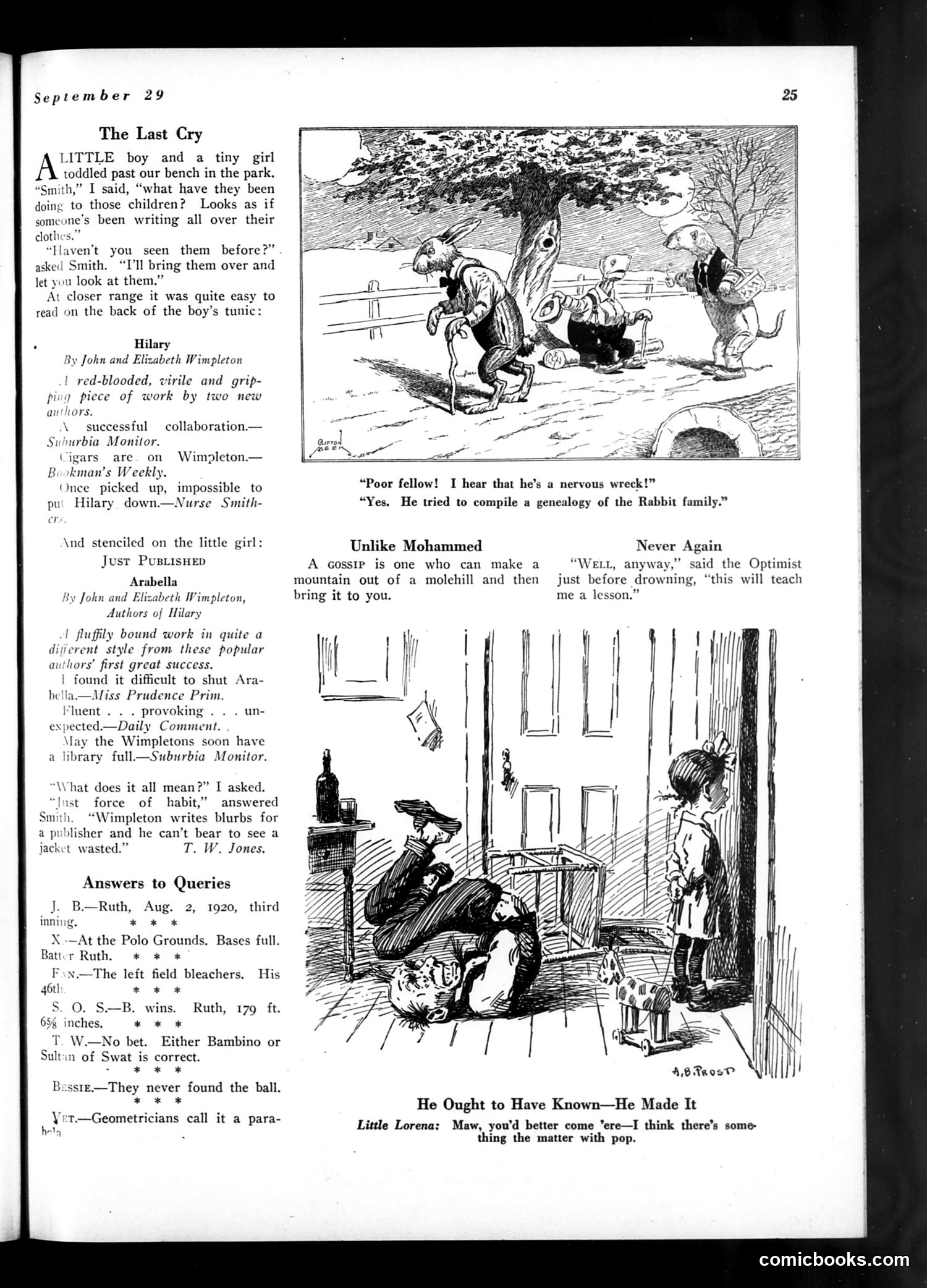 Life — September 29, 1921 — page 27 of 34