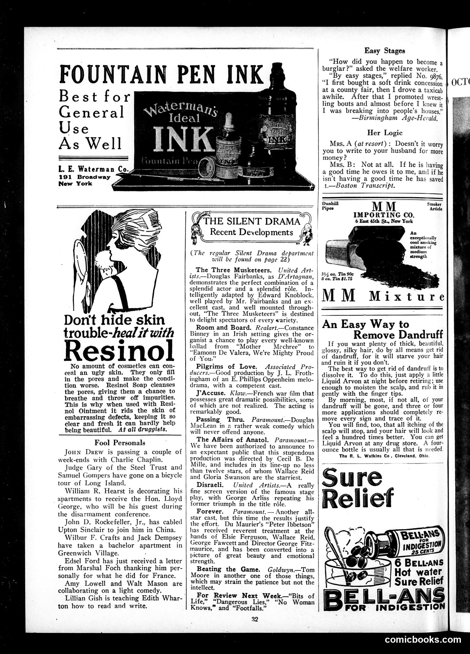Life — September 29, 1921 — page 34 of 34