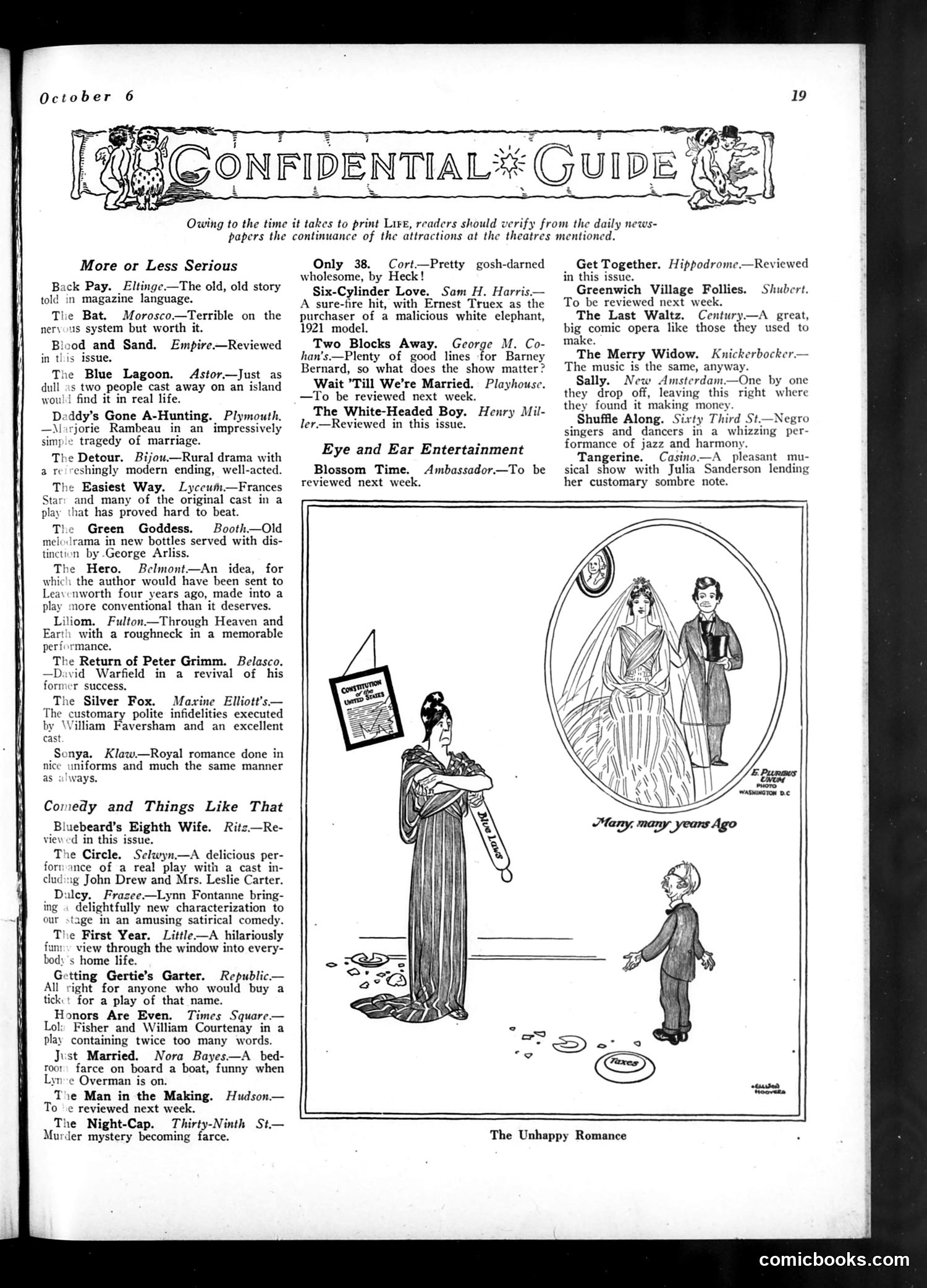 Life — October 6, 1921 — page 21 of 33