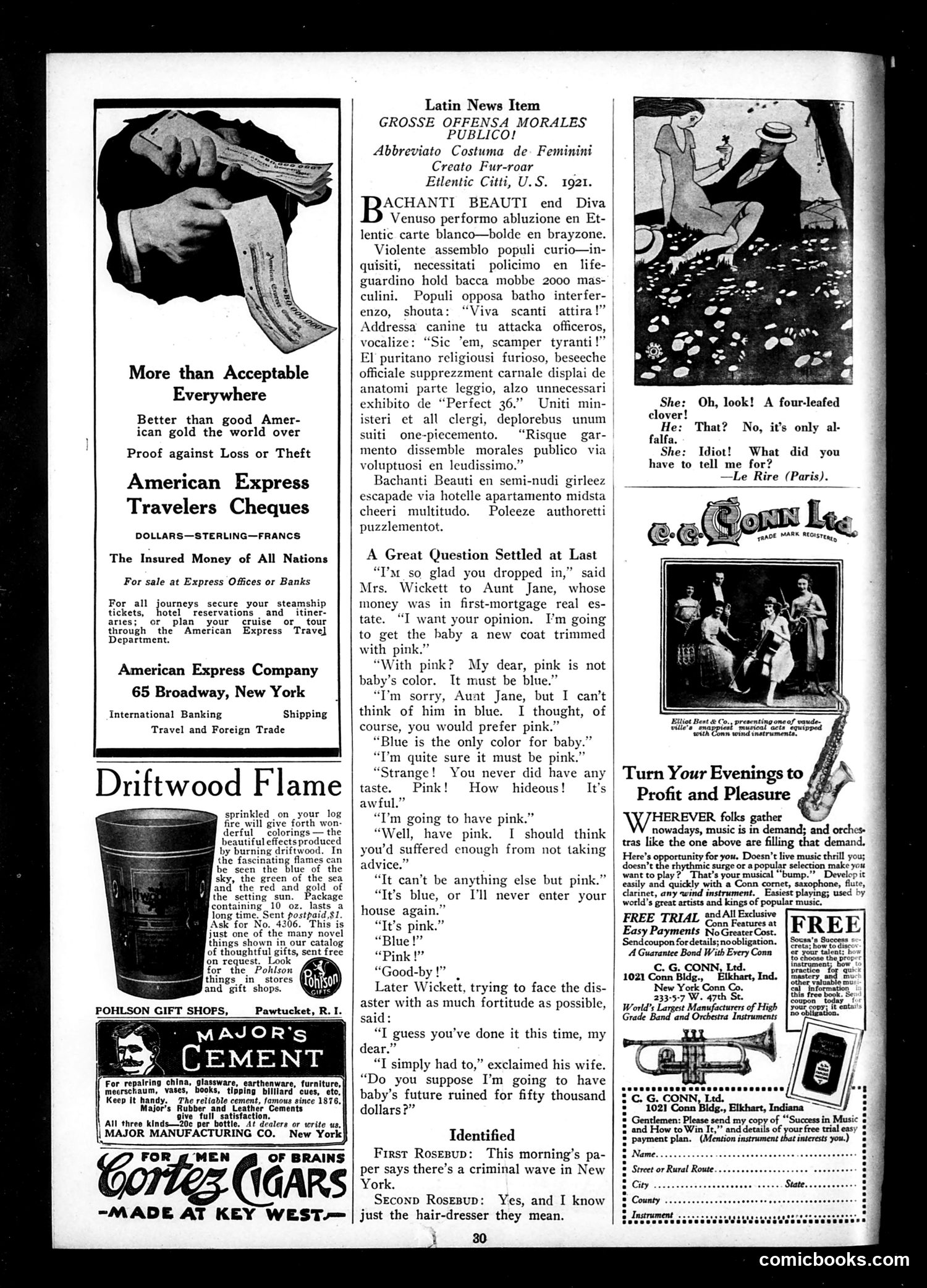 Life — October 6, 1921 — page 32 of 33