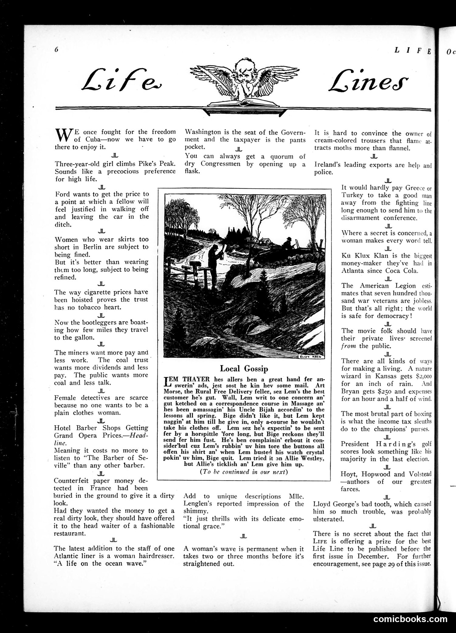 Life — October 13, 1921 — page 8 of 34