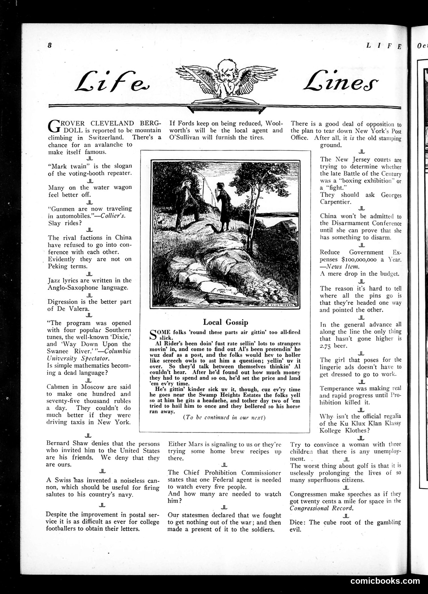 Life — October 20, 1921 — page 10 of 34