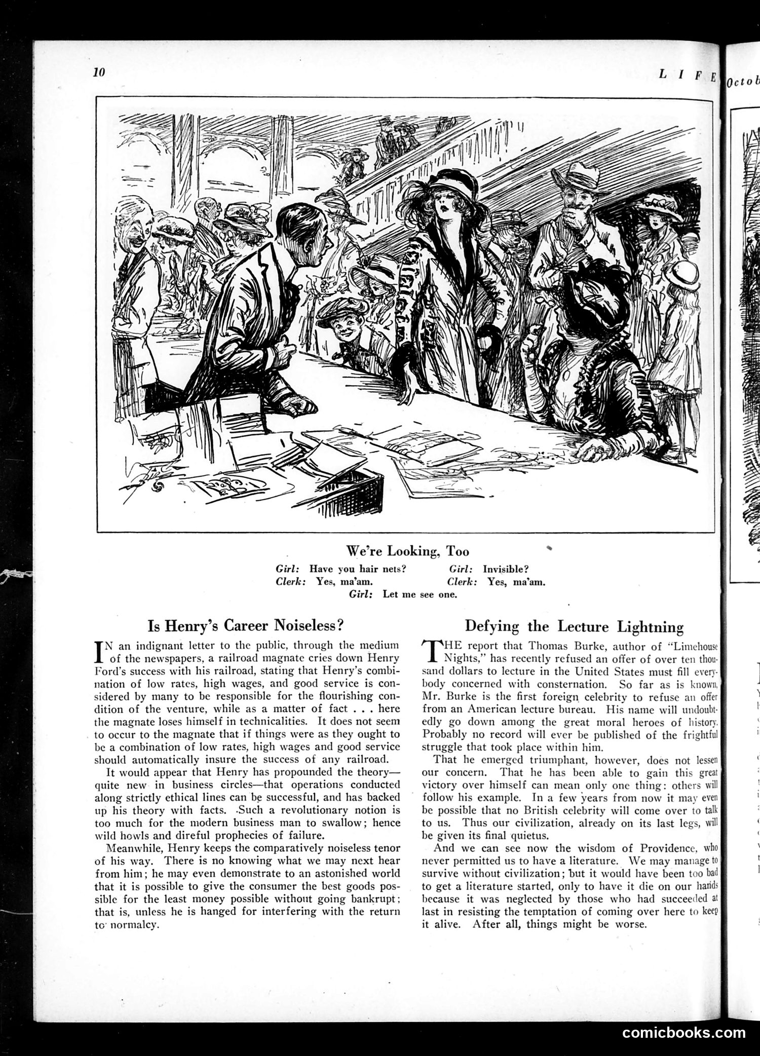 Life — October 20, 1921 — page 12 of 34
