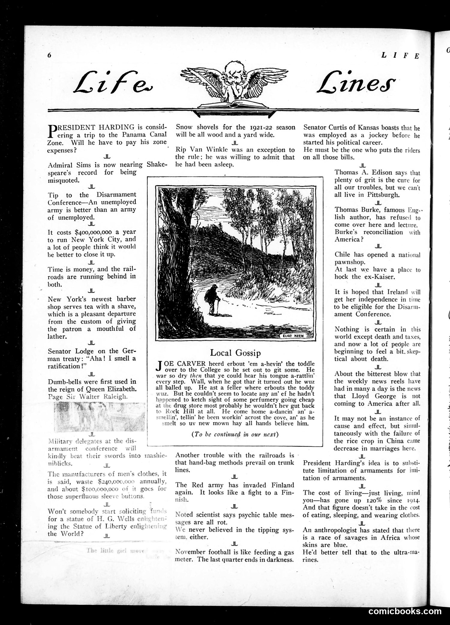 Life — October 27, 1921 — page 8 of 34