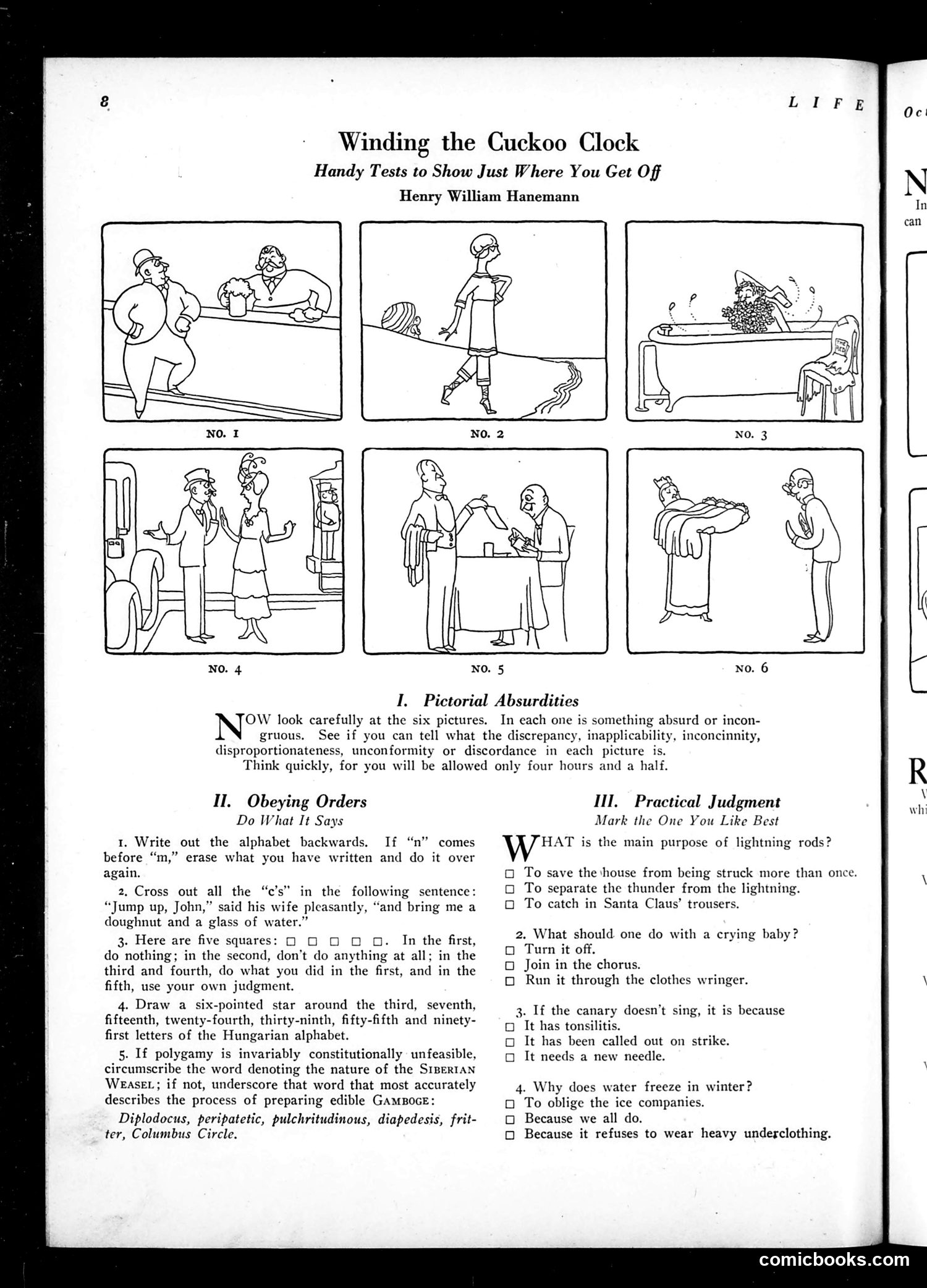 Life — October 27, 1921 — page 10 of 34