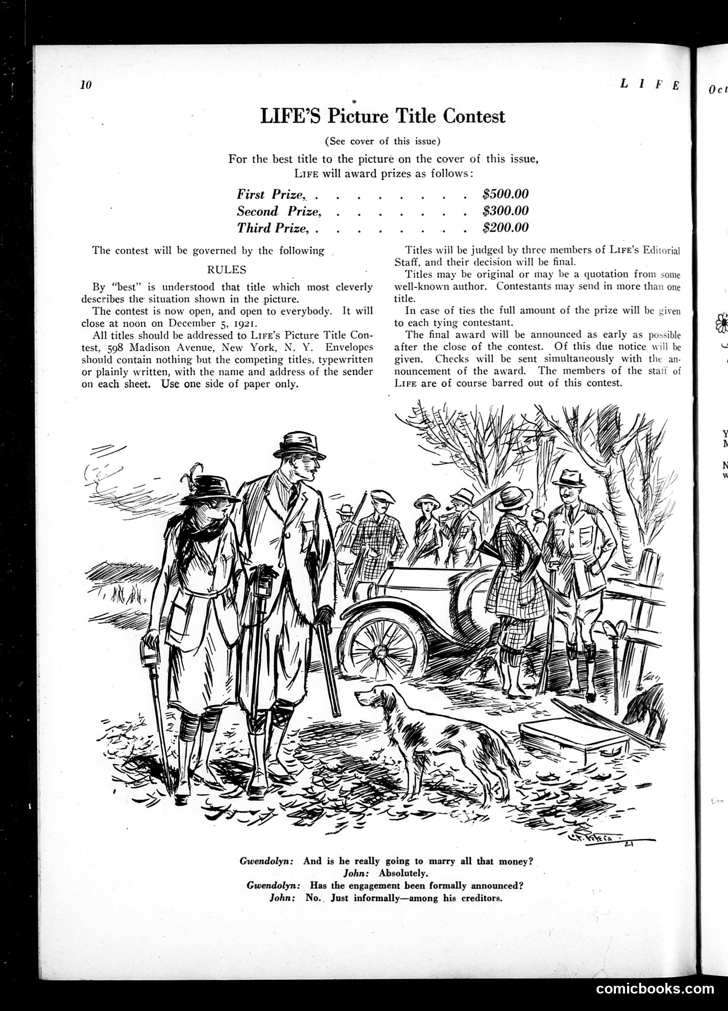 Life — October 27, 1921 — page 12 of 34