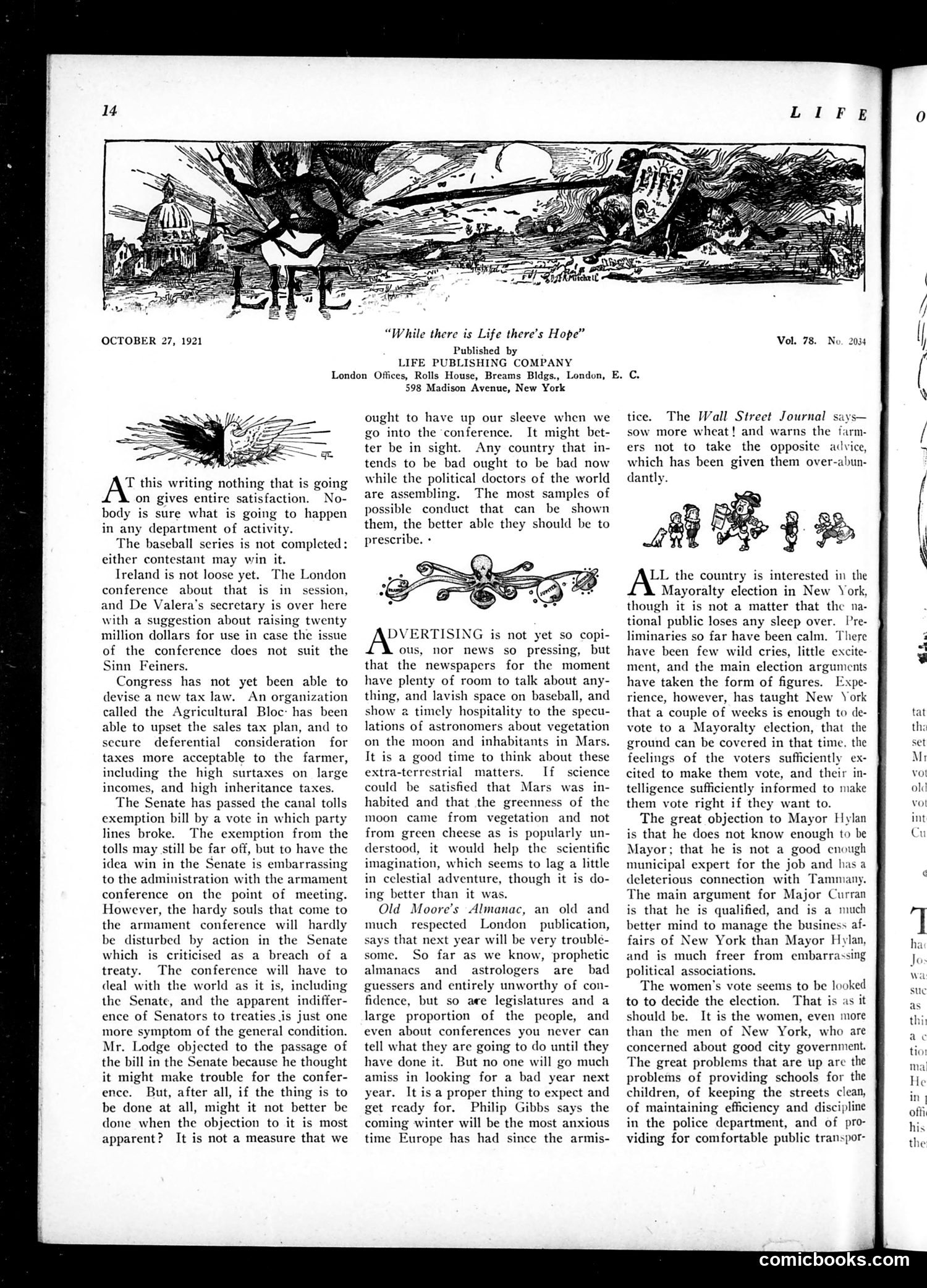 Life — October 27, 1921 — page 16 of 34