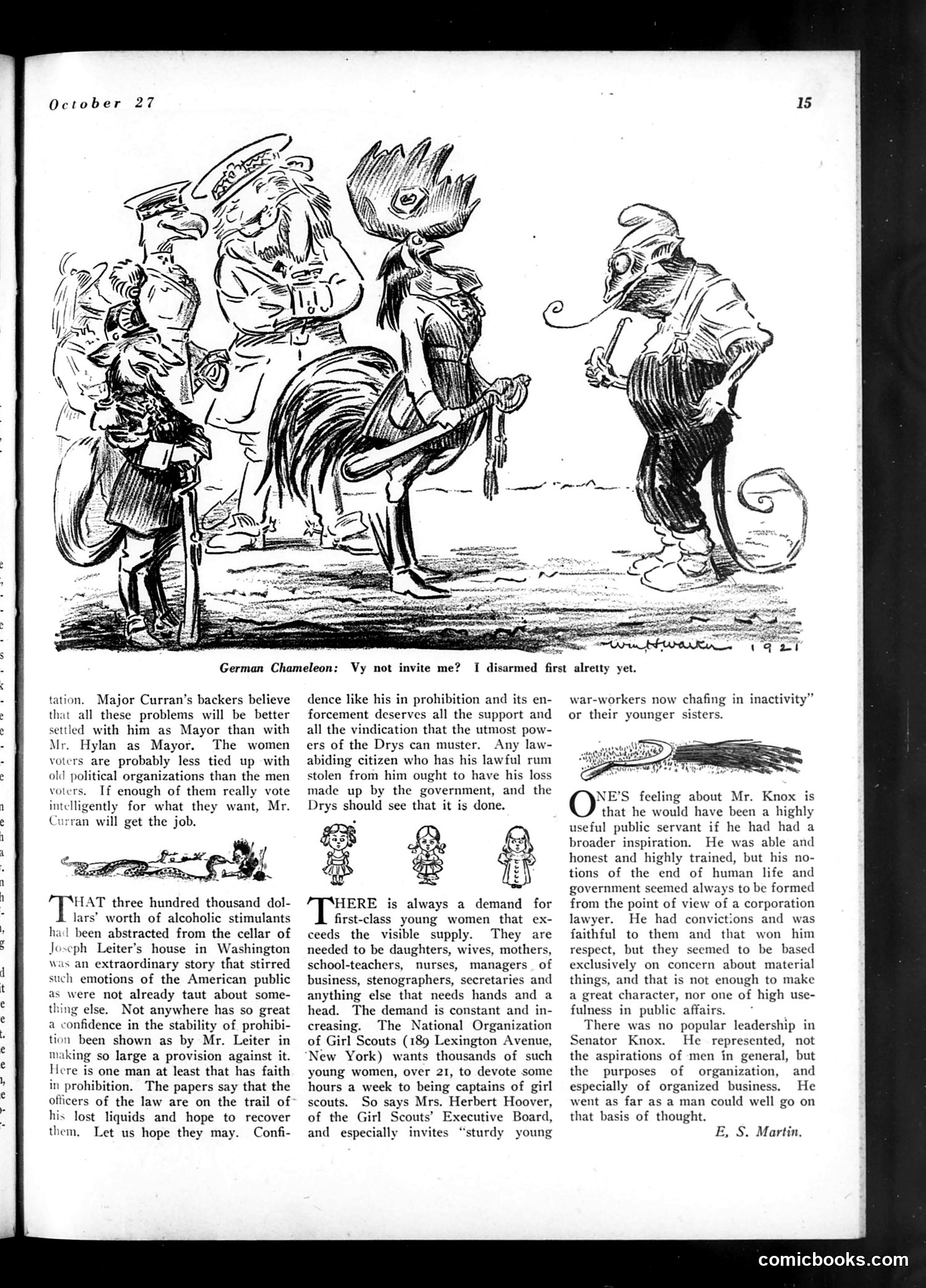 Life — October 27, 1921 — page 17 of 34