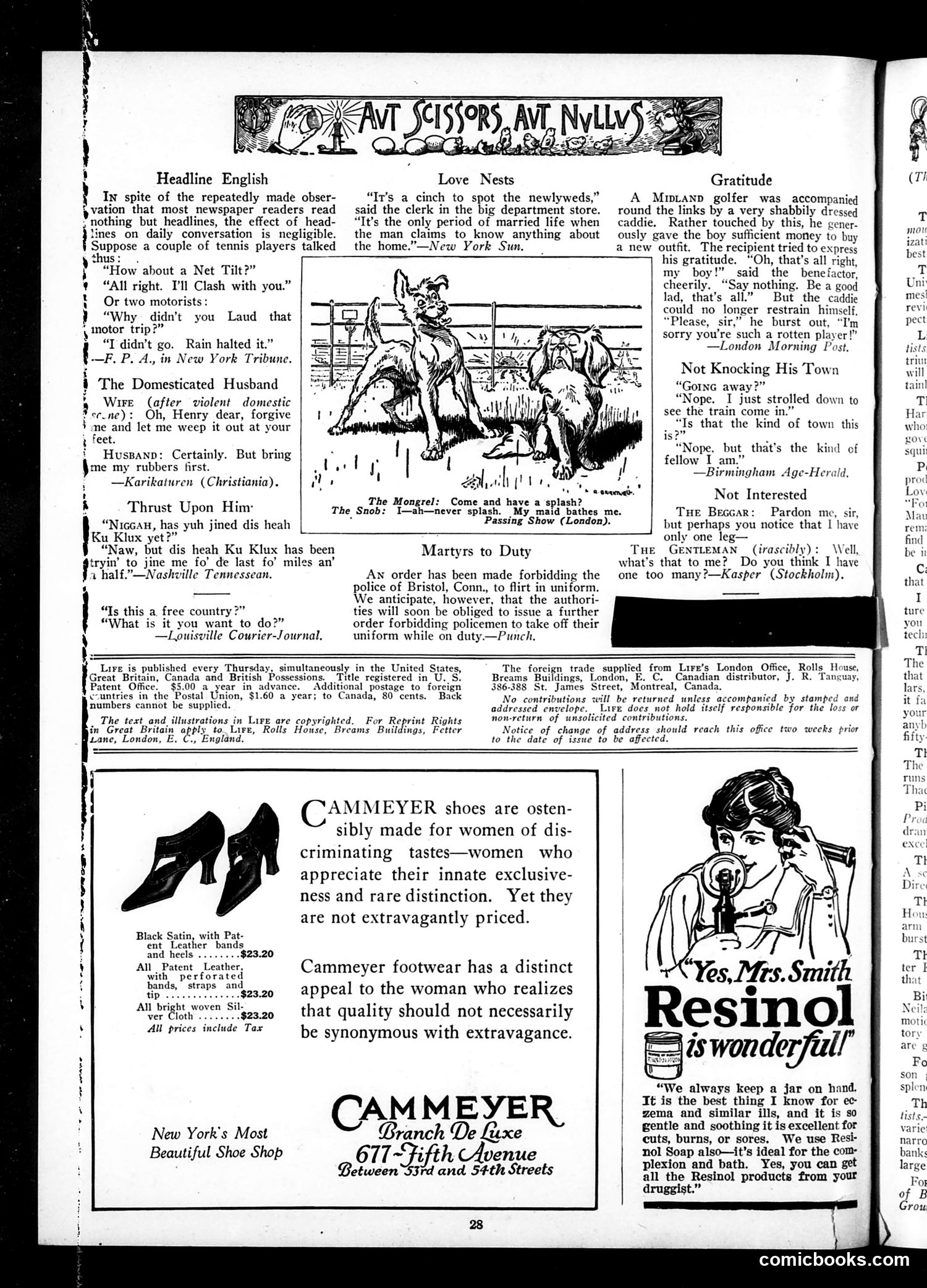 Life — October 27, 1921 — page 30 of 34