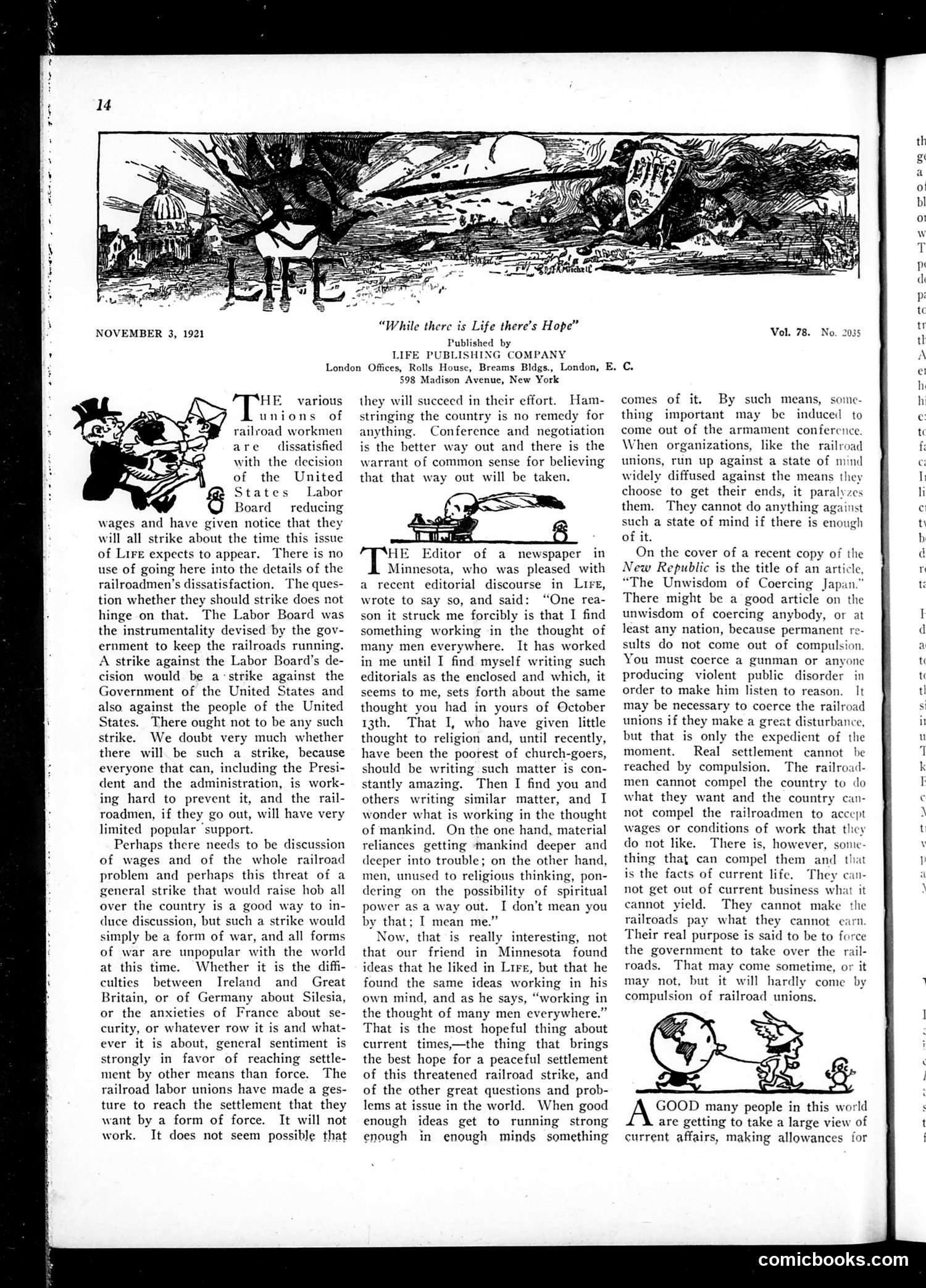 Life — November 3, 1921 — page 16 of 34