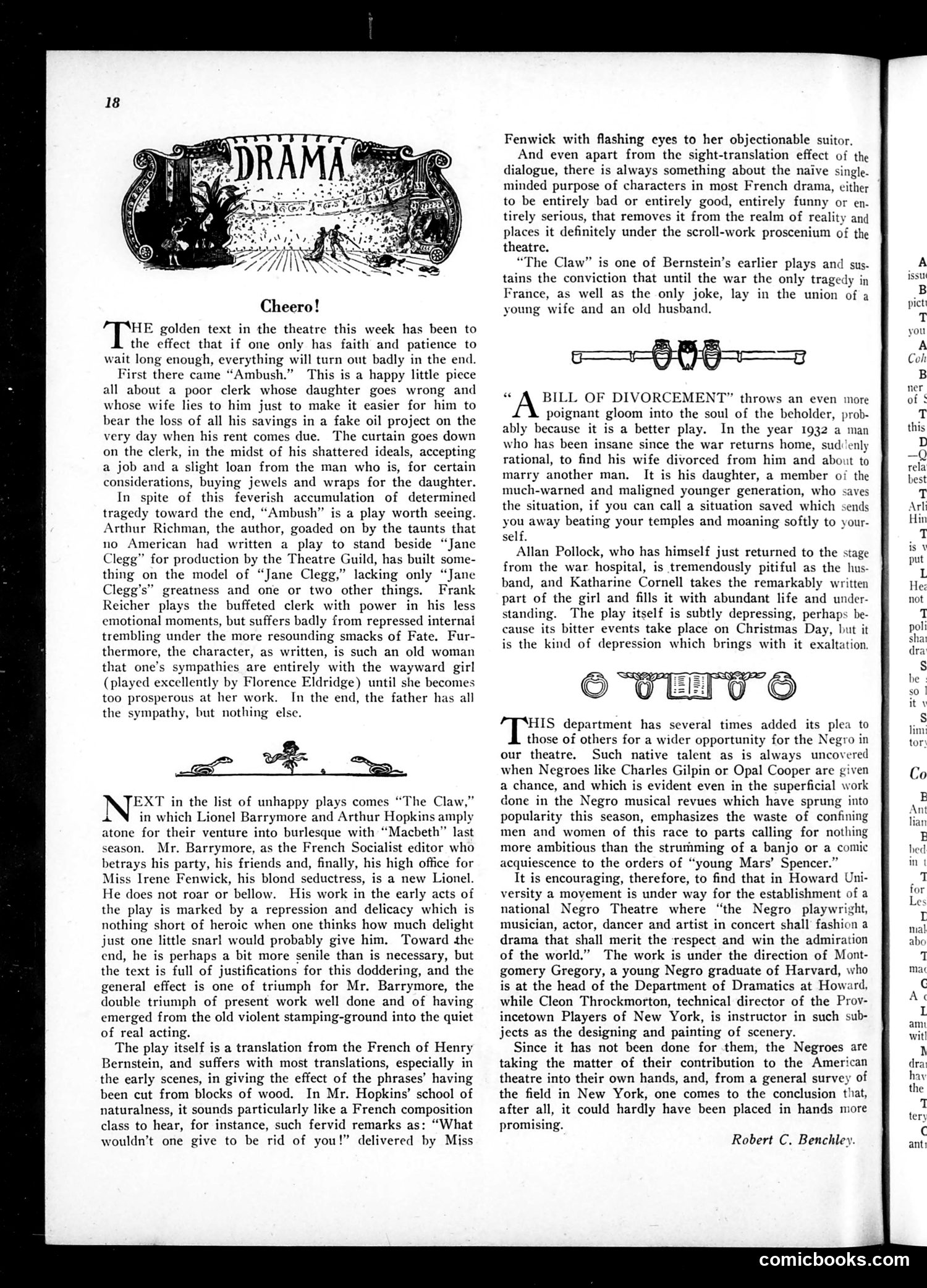Life — November 3, 1921 — page 20 of 34