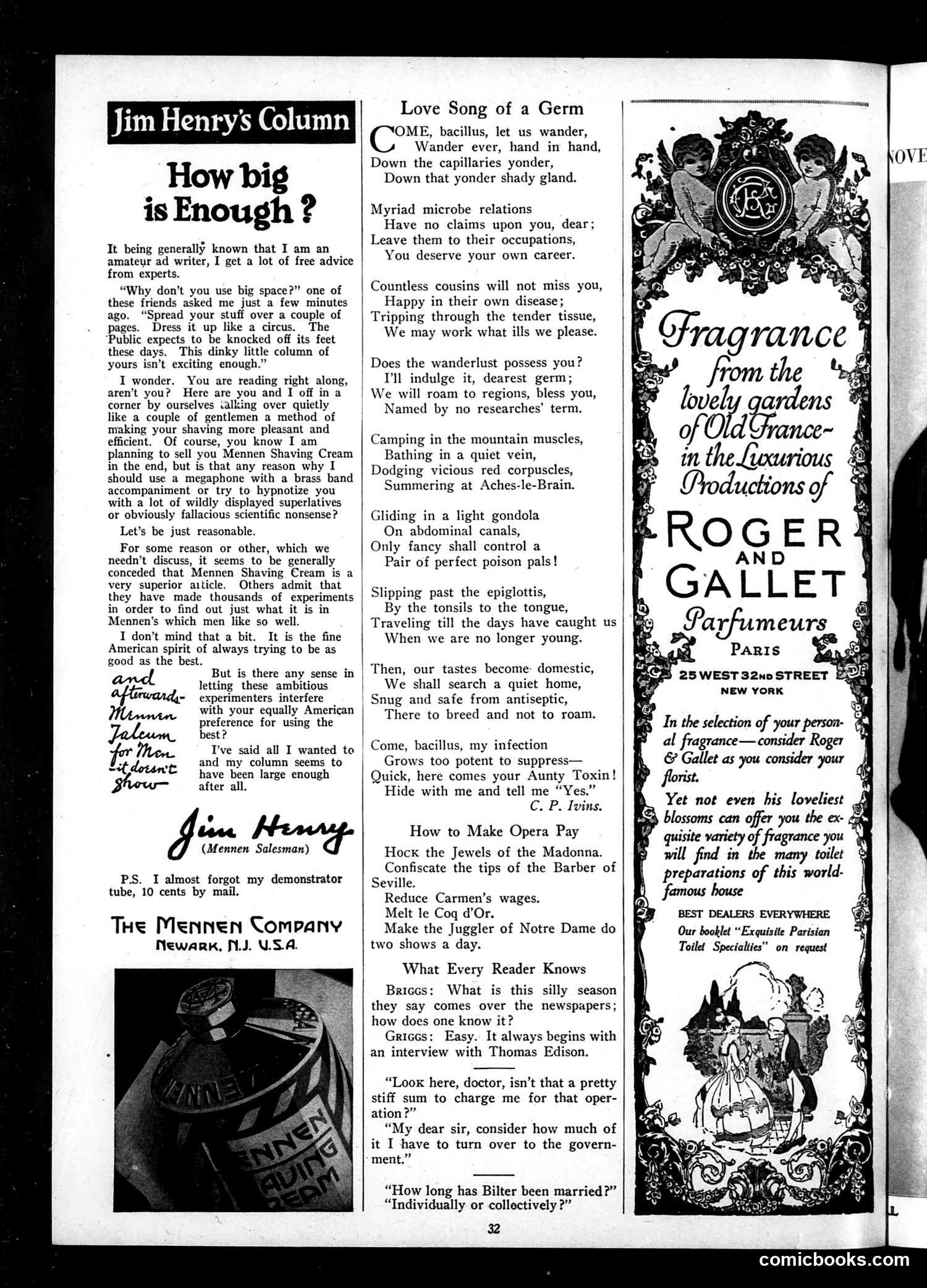 Life — November 3, 1921 — page 34 of 34
