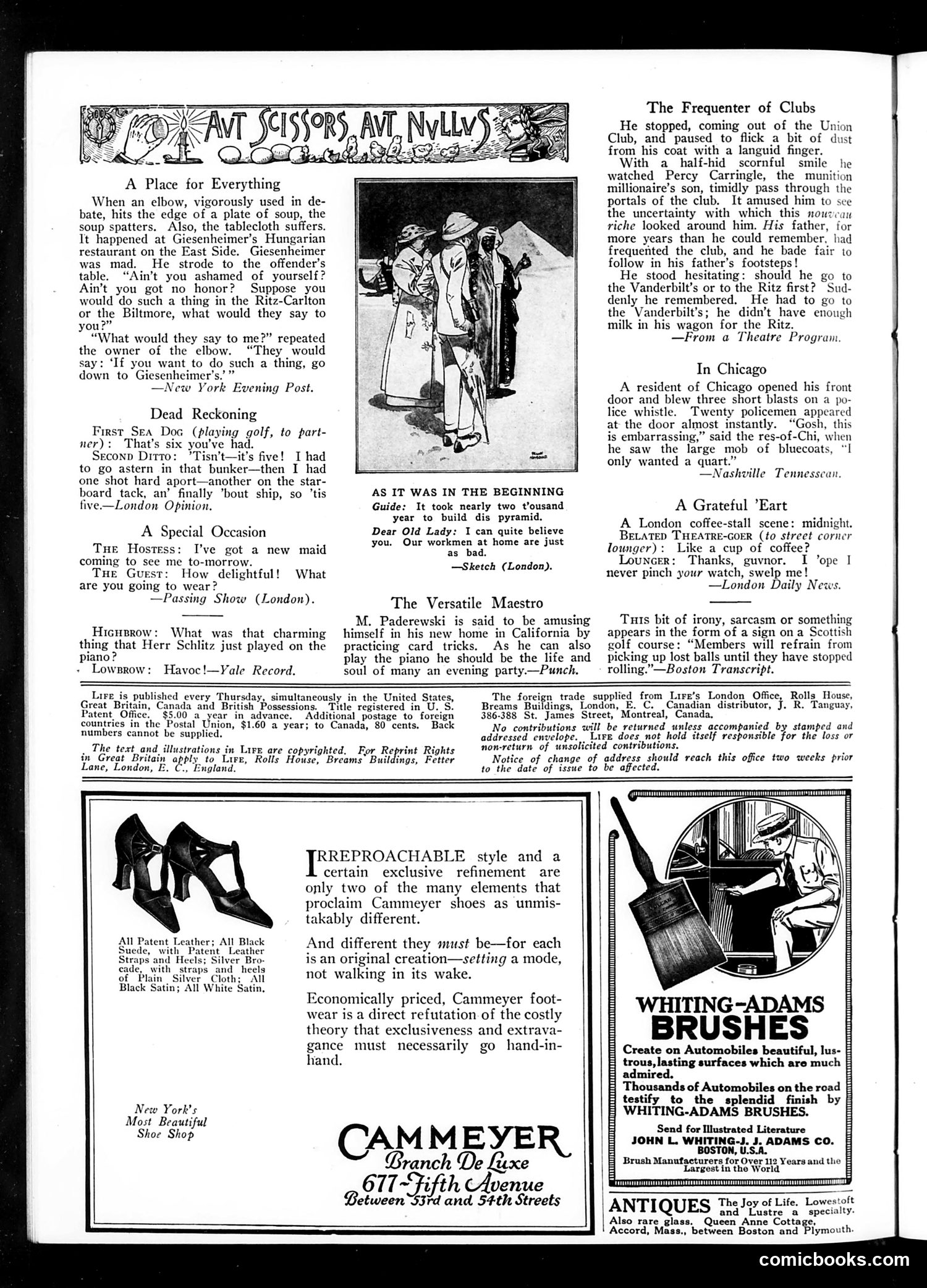 Life — November 10, 1921 — page 26 of 34