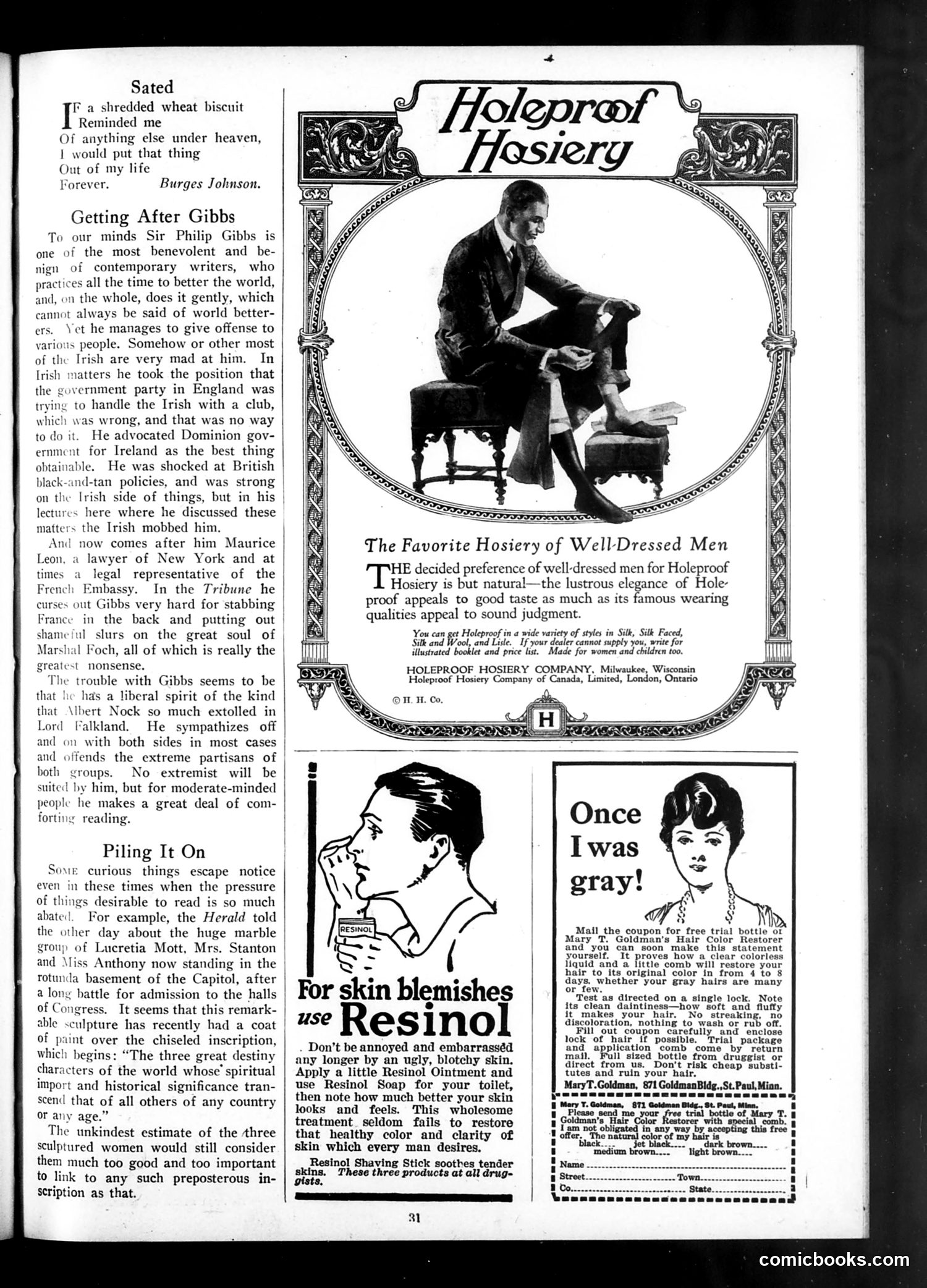 Life — November 10, 1921 — page 33 of 34