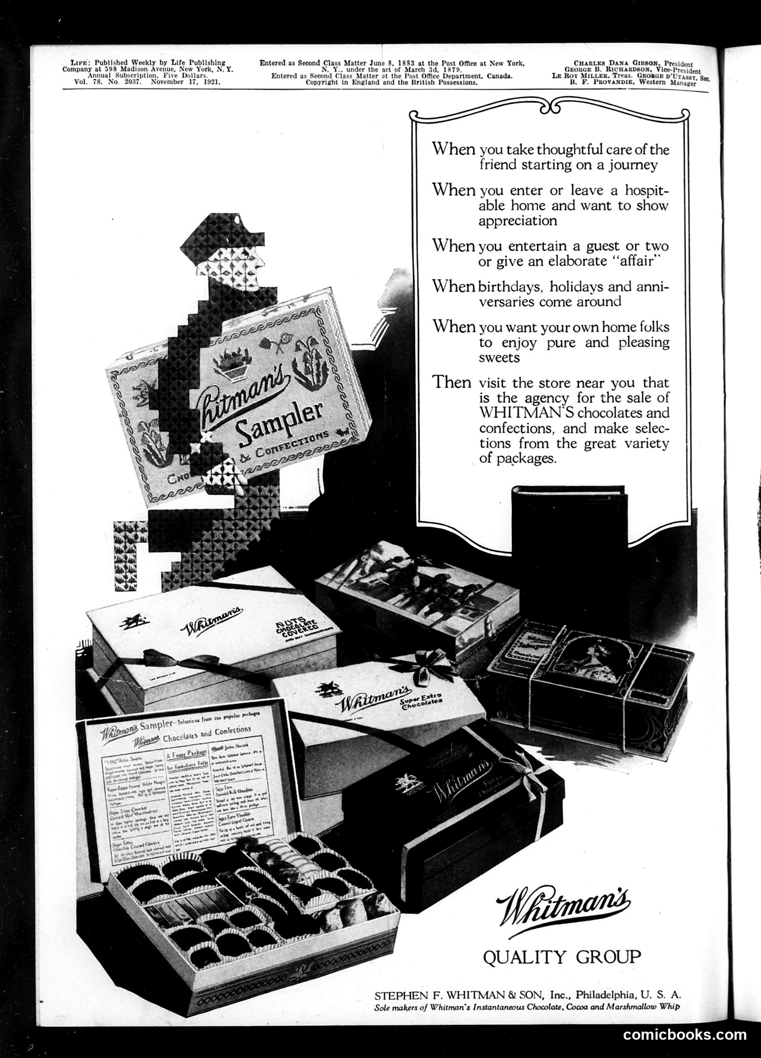 Life — November 17, 1921 — page 2 of 34