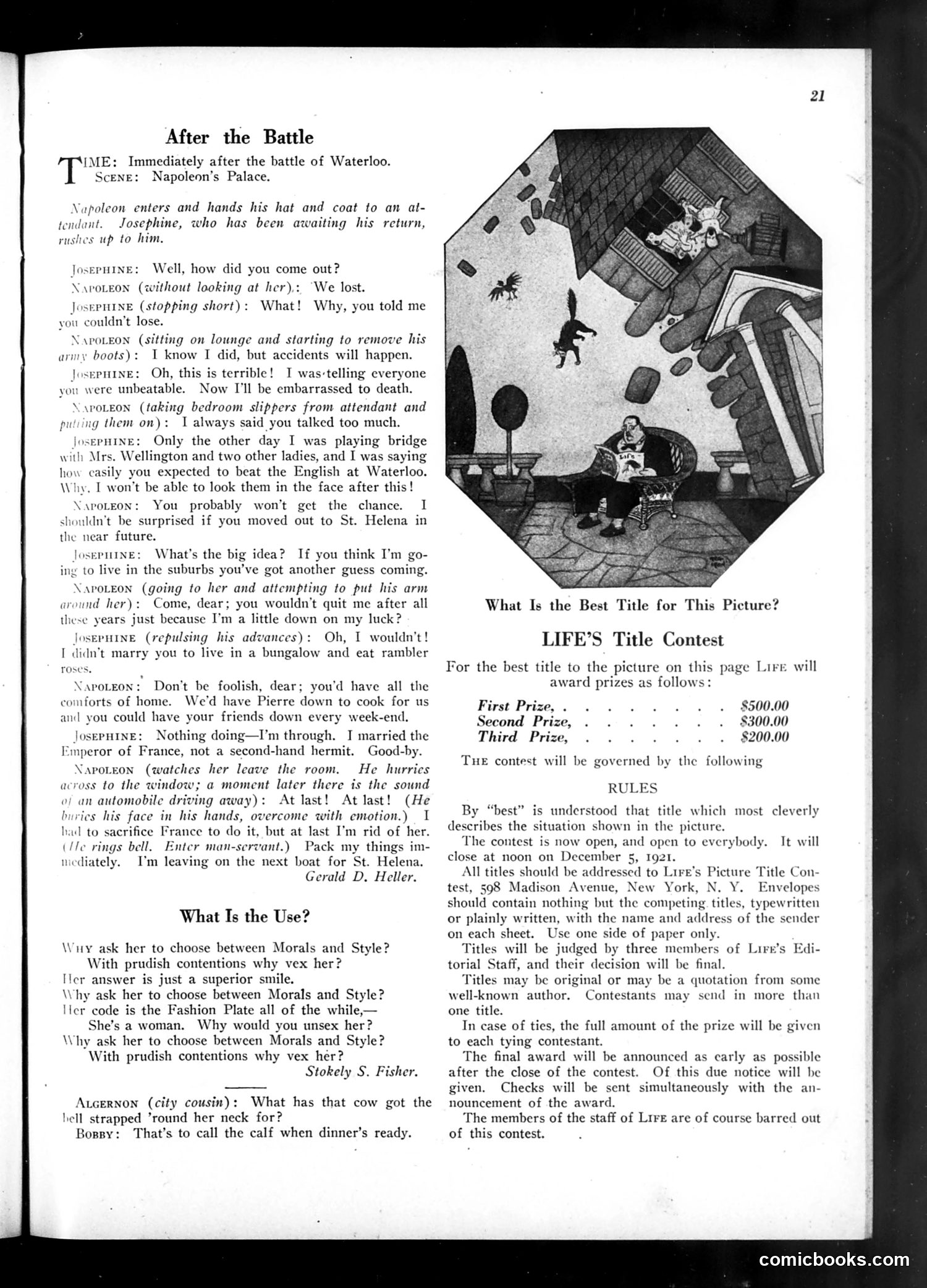 Life — November 17, 1921 — page 23 of 34