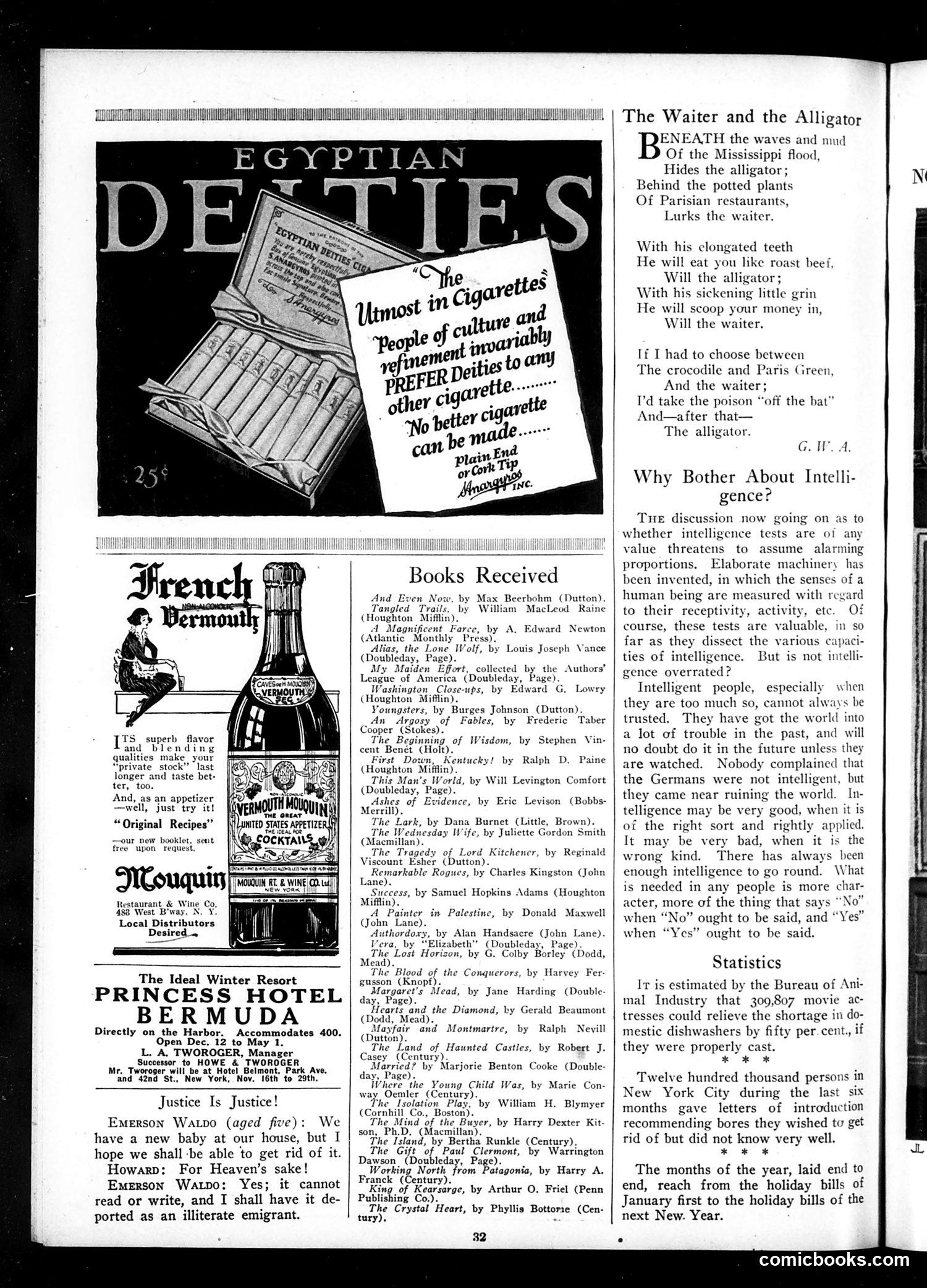 Life — November 17, 1921 — page 34 of 34
