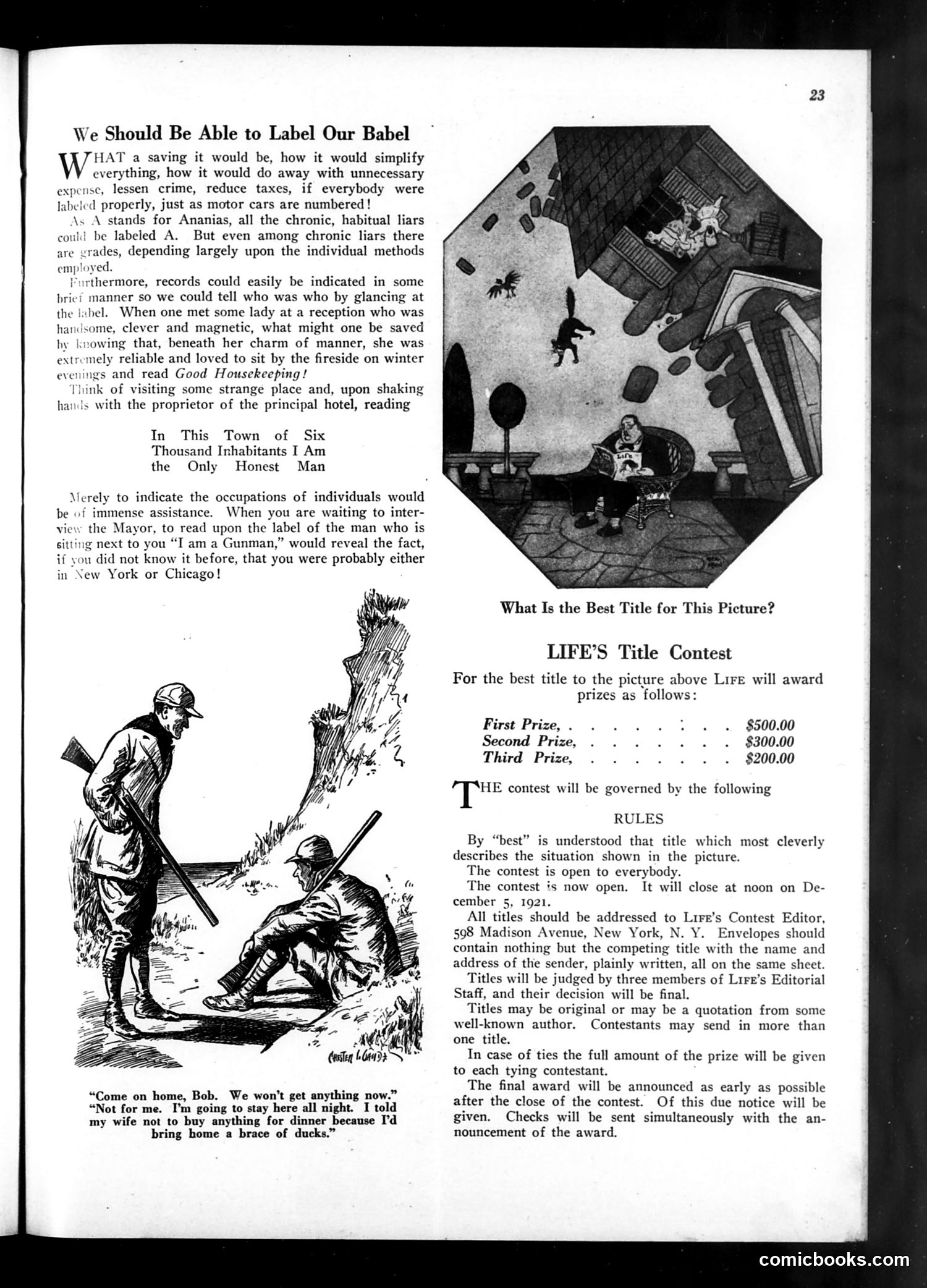 Life — November 24, 1921 — page 25 of 34