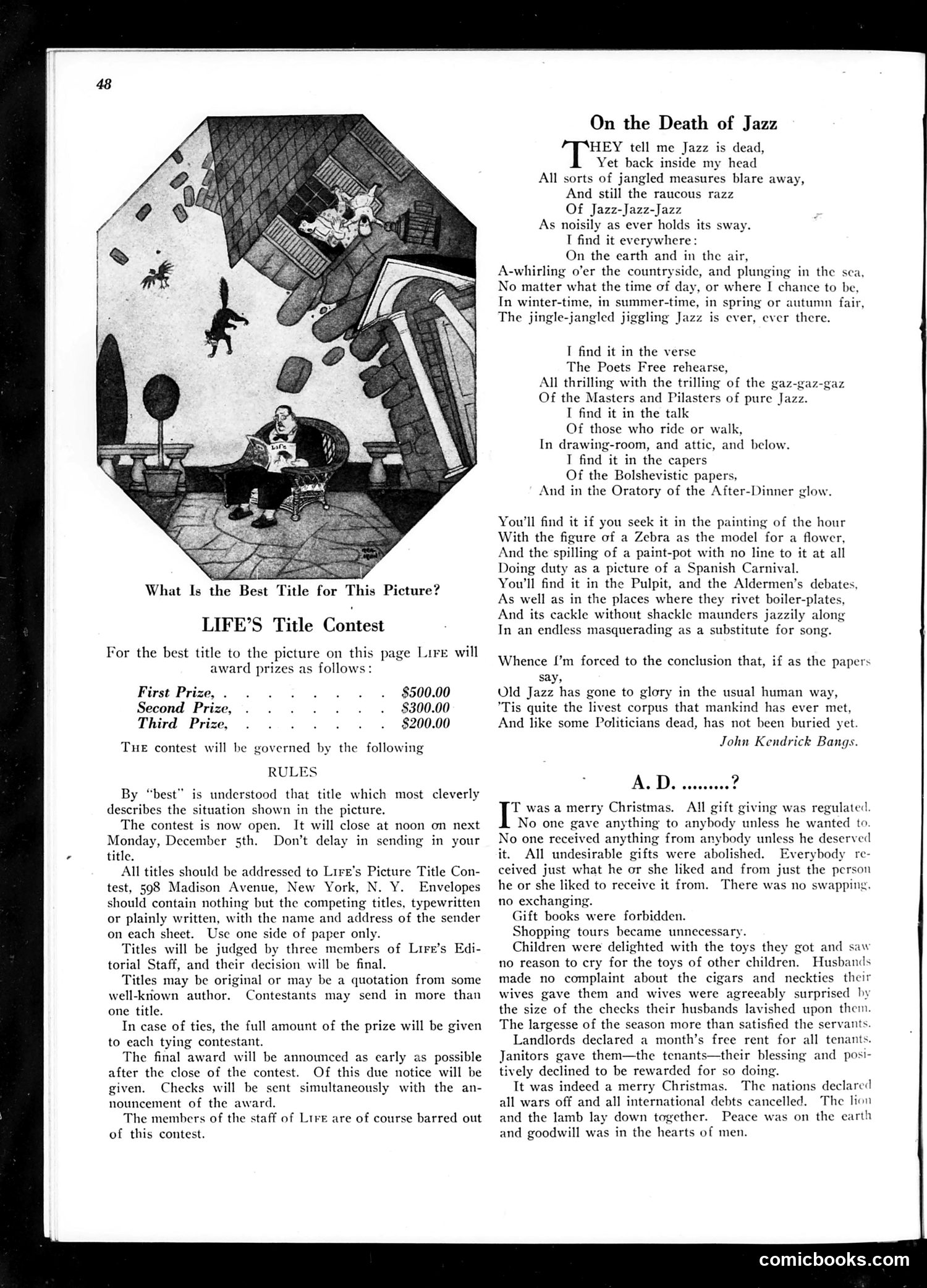 Life — December 1, 1921 — page 48 of 58